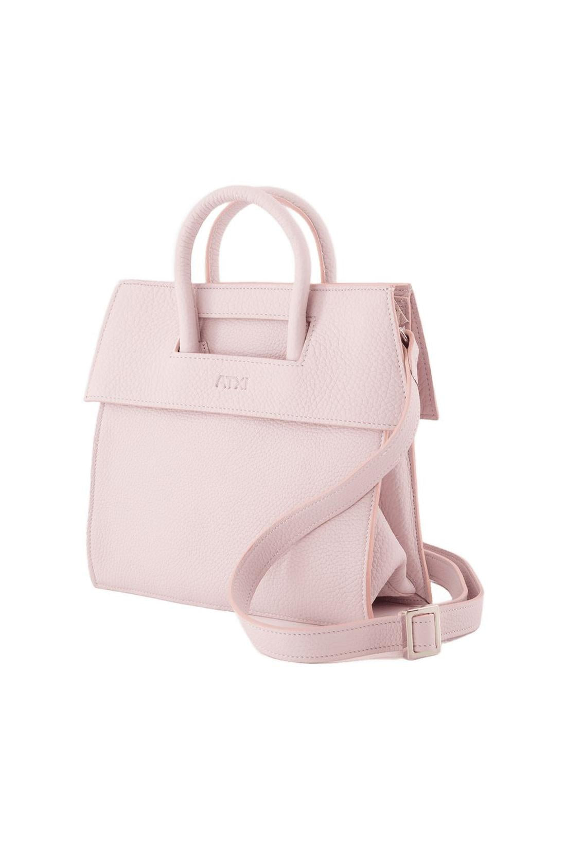Etxea Mini Sac à Main - ATXI - Cuir - Rose Fushia