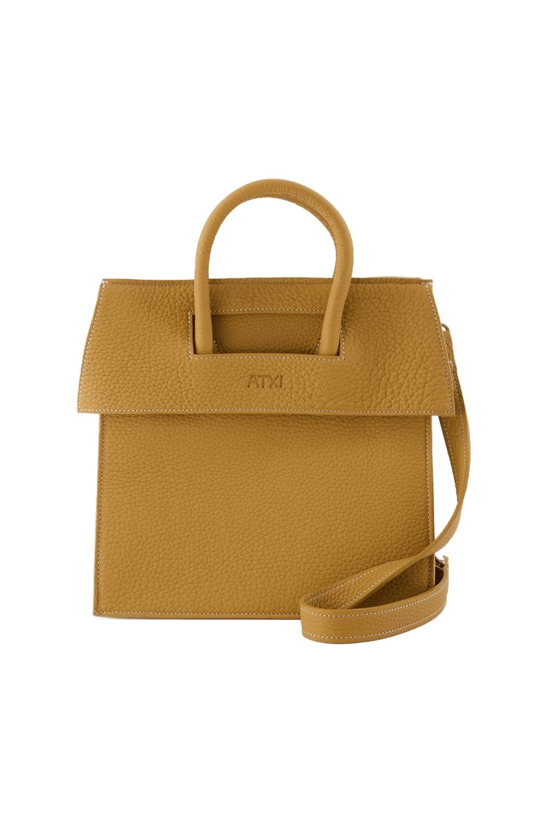 Etxea Mini Sac à Main - ATXI - Cuir - Beige