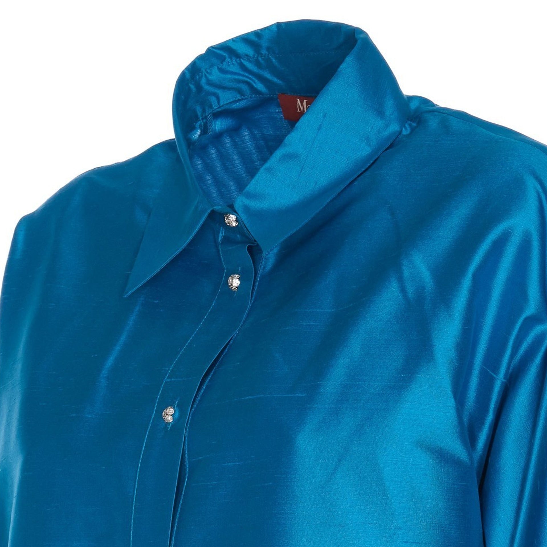 Max Mara Studio-Max Mara Studio 'Canga' Silk Shirt-WOMEN CLOTHING-Black-Deal-Outlet-by-ARCHIVIST