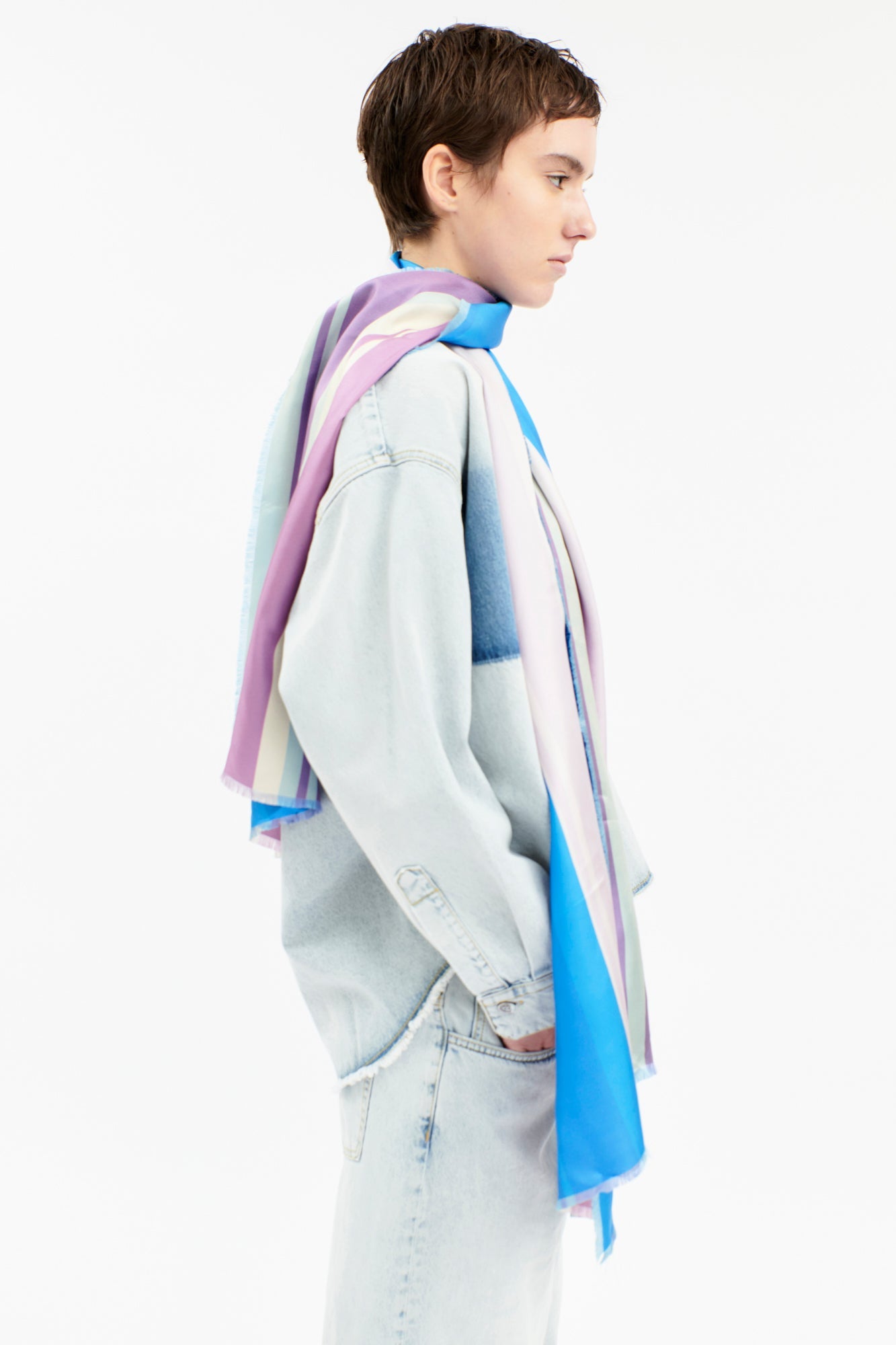 Odeeh-Stripes Schal-Accessories-Black-Deal-Outlet-by-ARCHIVIST