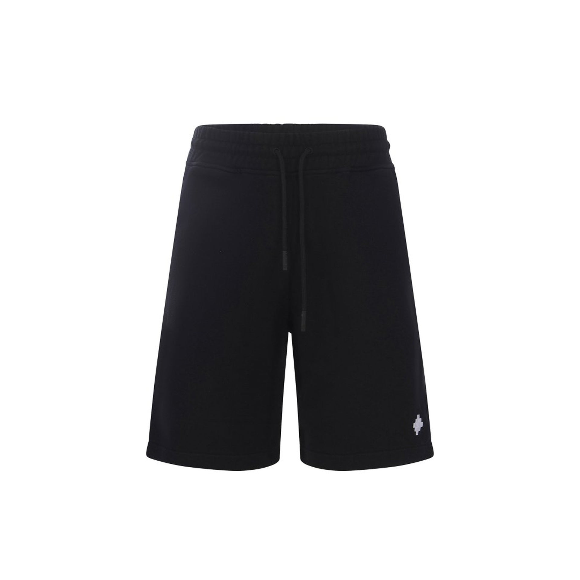 Marcelo Burlon County Of Milan-Marcelo Burlon Cotton Basket Shorts-MEN CLOTHING-Black-Deal-Outlet-by-ARCHIVIST
