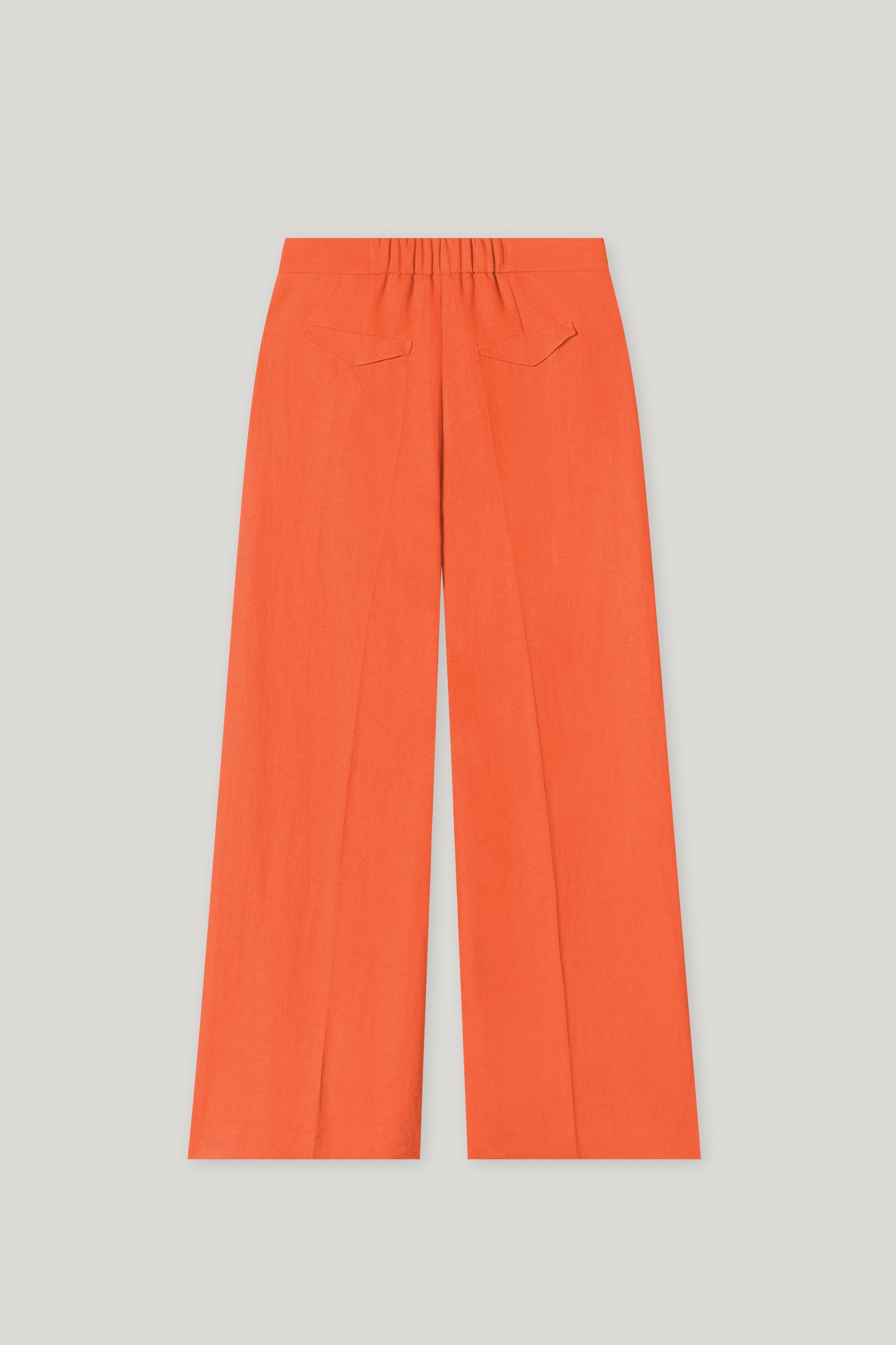 Wideleg-Pants aus Leinen-Mix