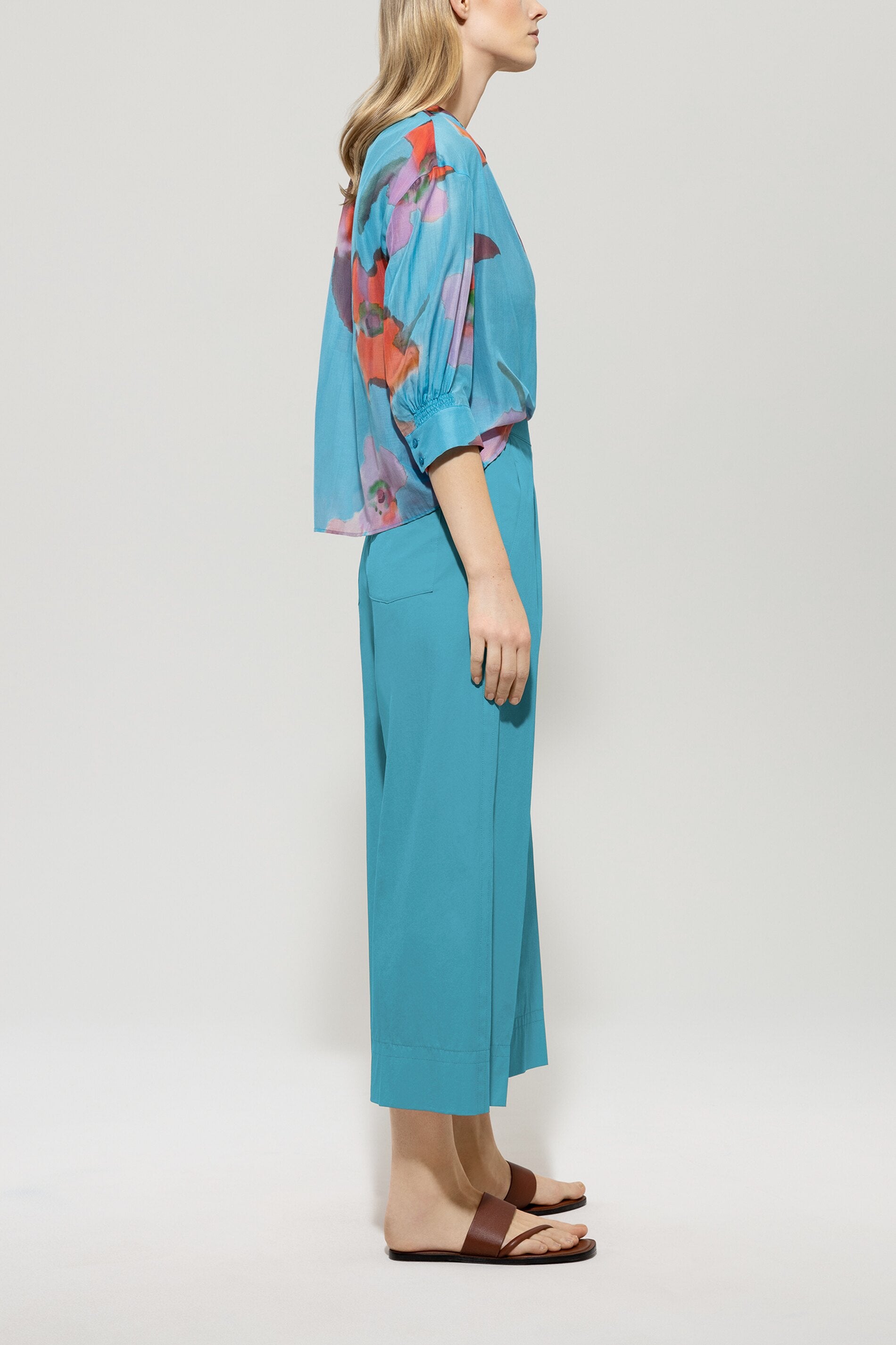 Gabardine-Wideleg-Pants