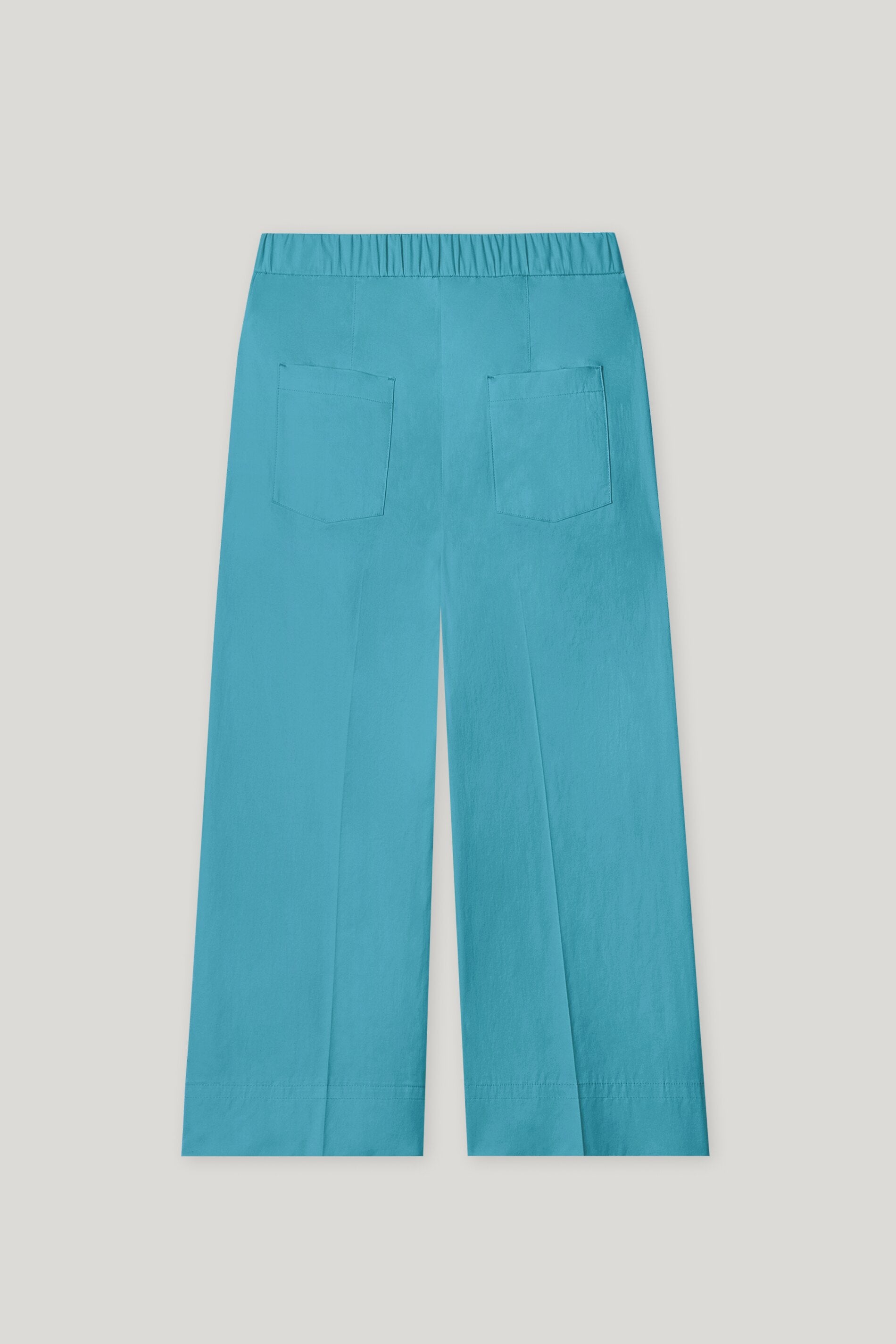 Gabardine-Wideleg-Pants