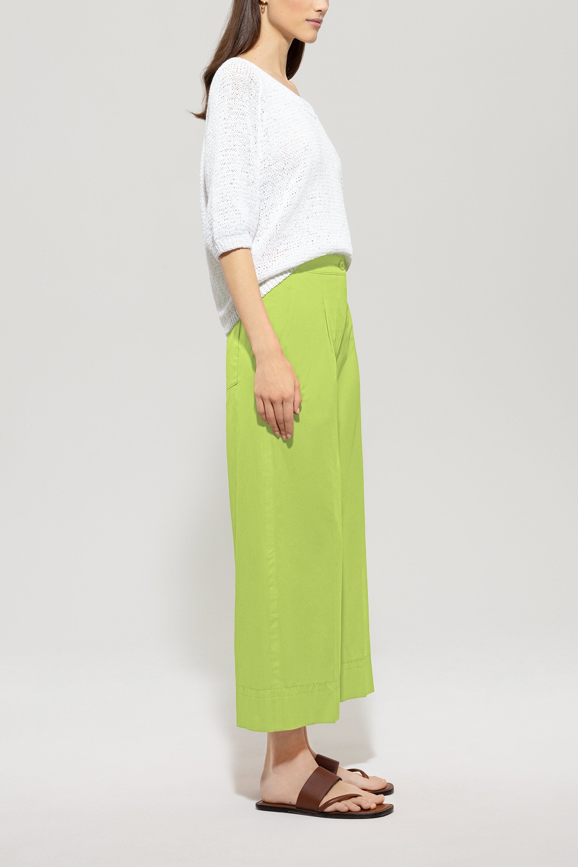 Gabardine-Wideleg-Pants