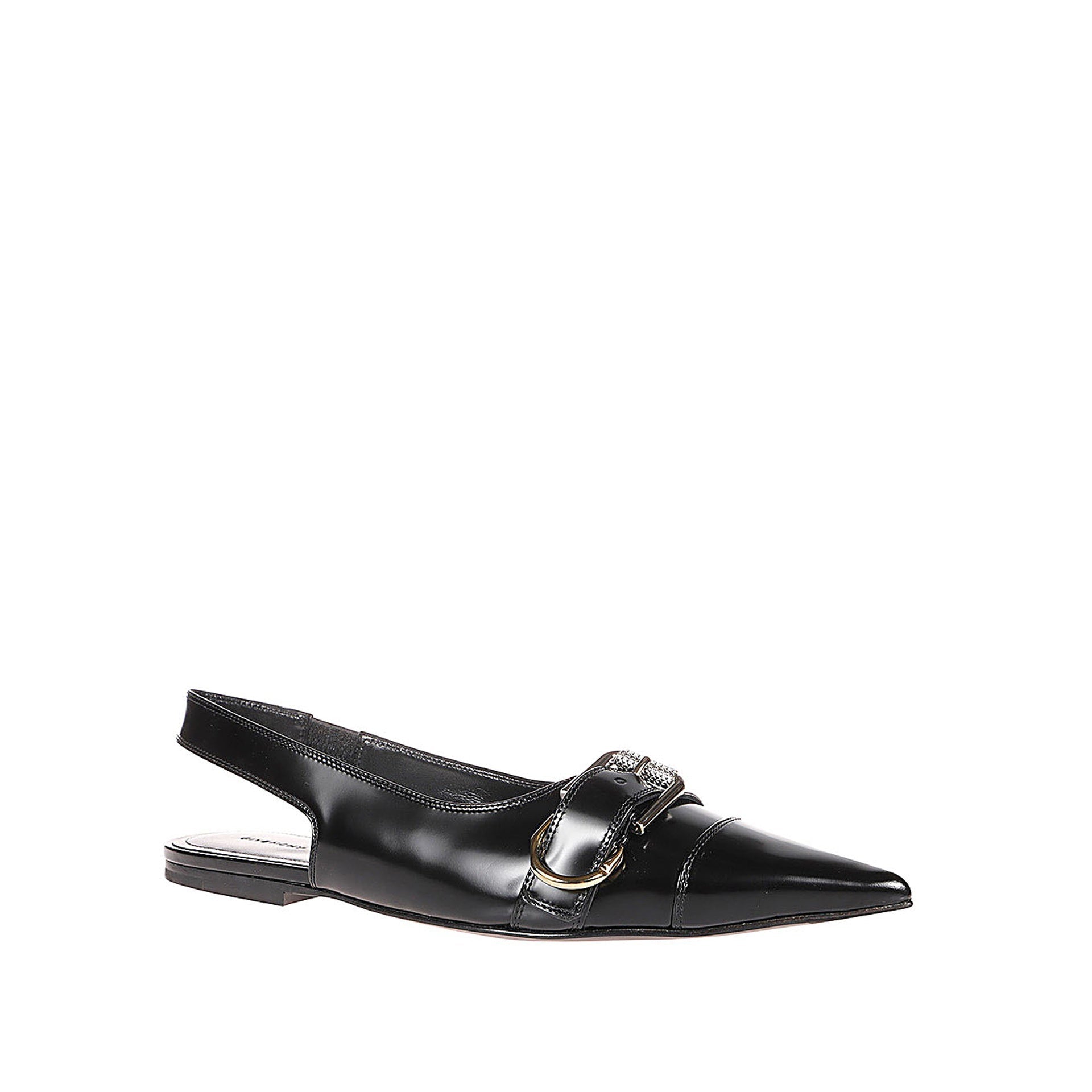 Givenchy-Givenchy Voyou Slingback Ballerina Flat-WOMEN SHOES-Black-Deal-Outlet-by-ARCHIVIST