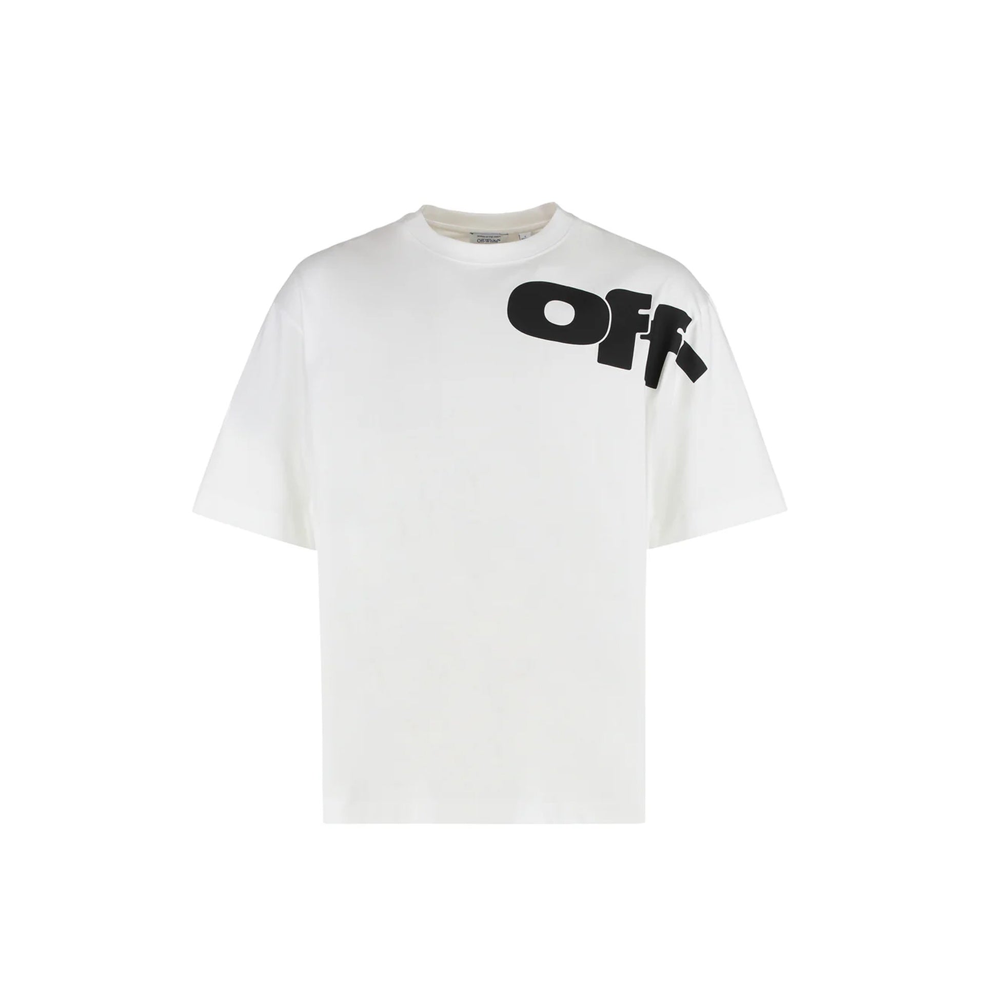Off White-Off-White Shared logo skate T-shirt-MEN CLOTHING-Black-Deal-Outlet-by-ARCHIVIST
