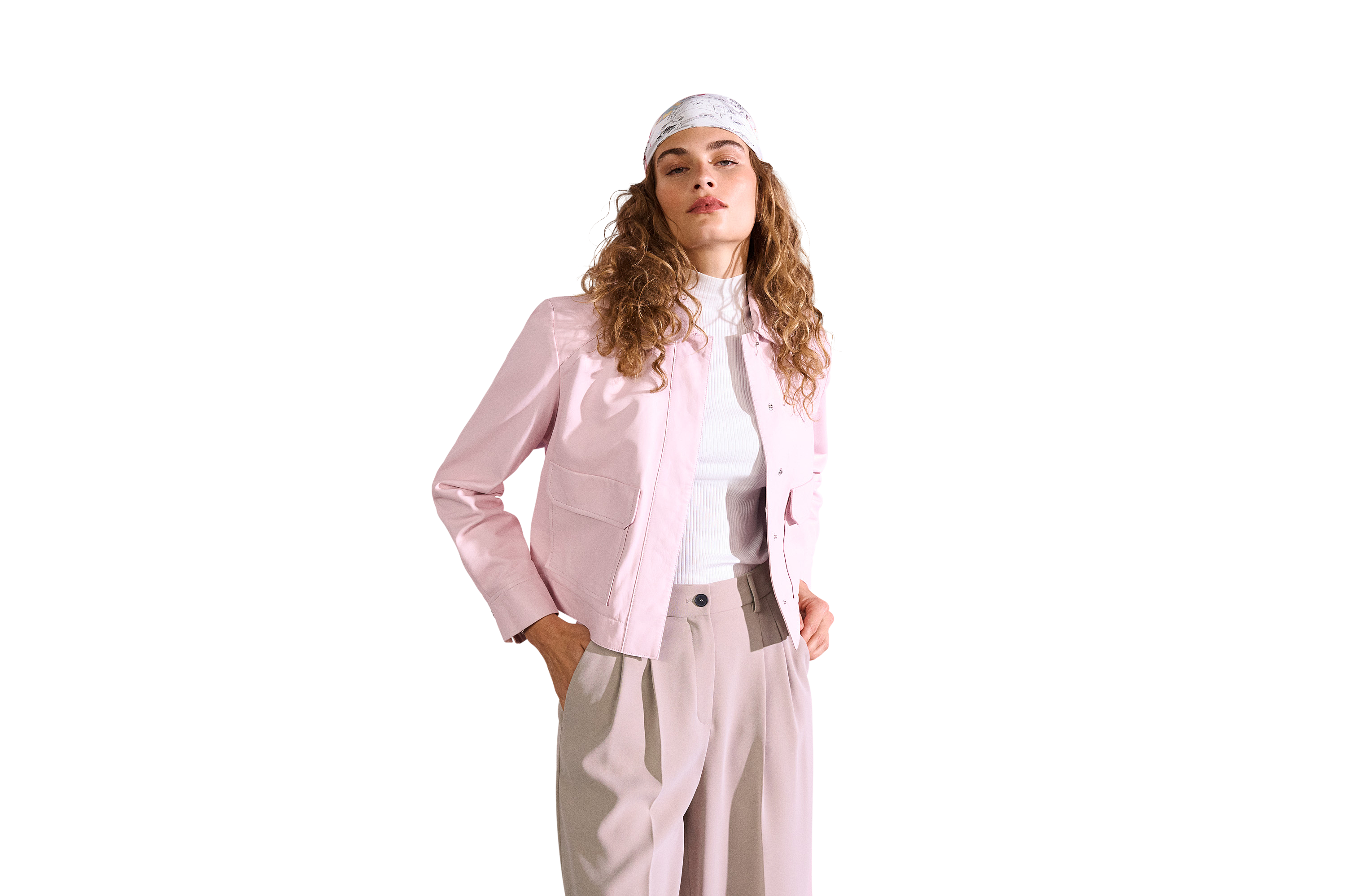 Lederjacke