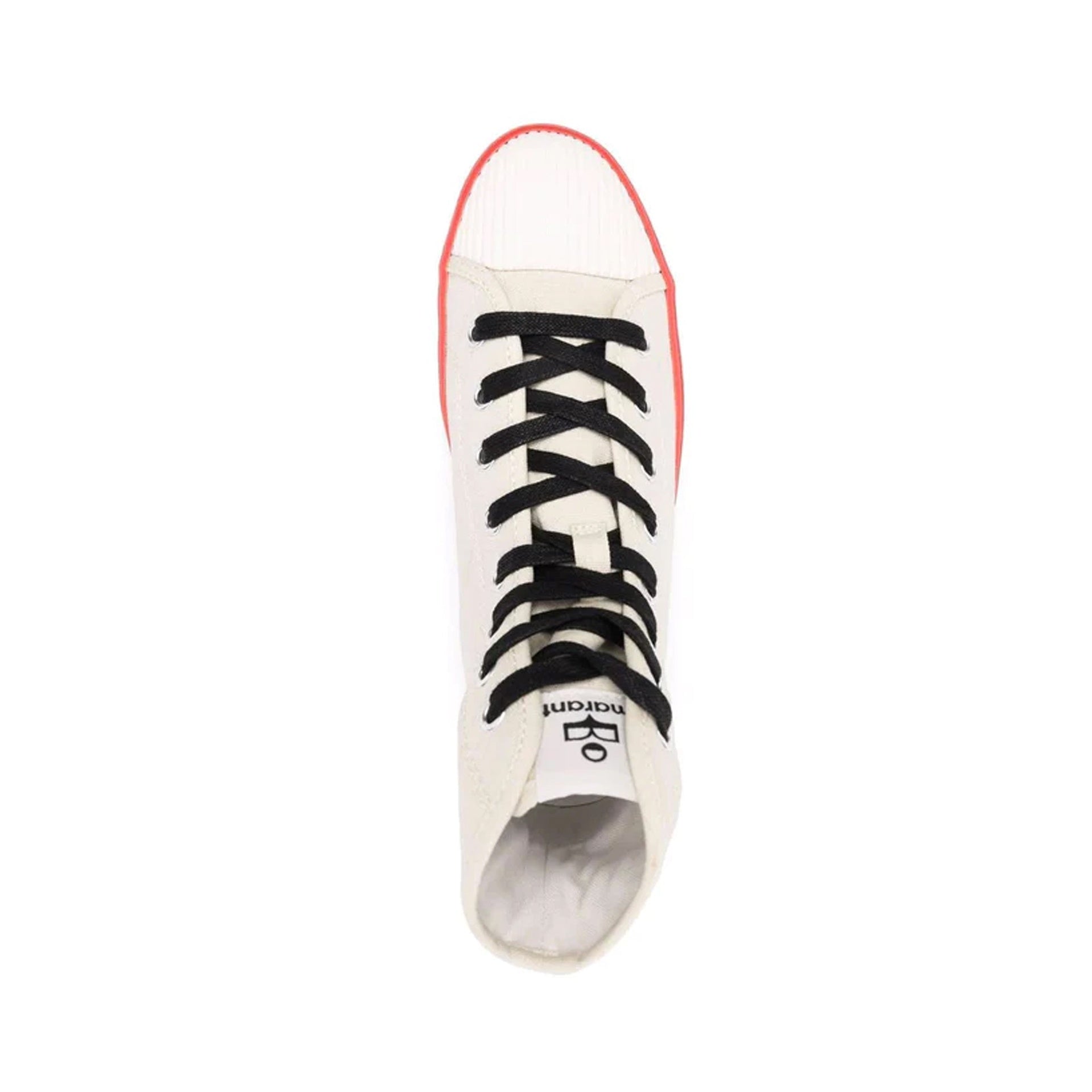 Isabel Marant-Isabel Marant Logo Canvas Sneakers-WOMEN SHOES-Black-Deal-Outlet-by-ARCHIVIST