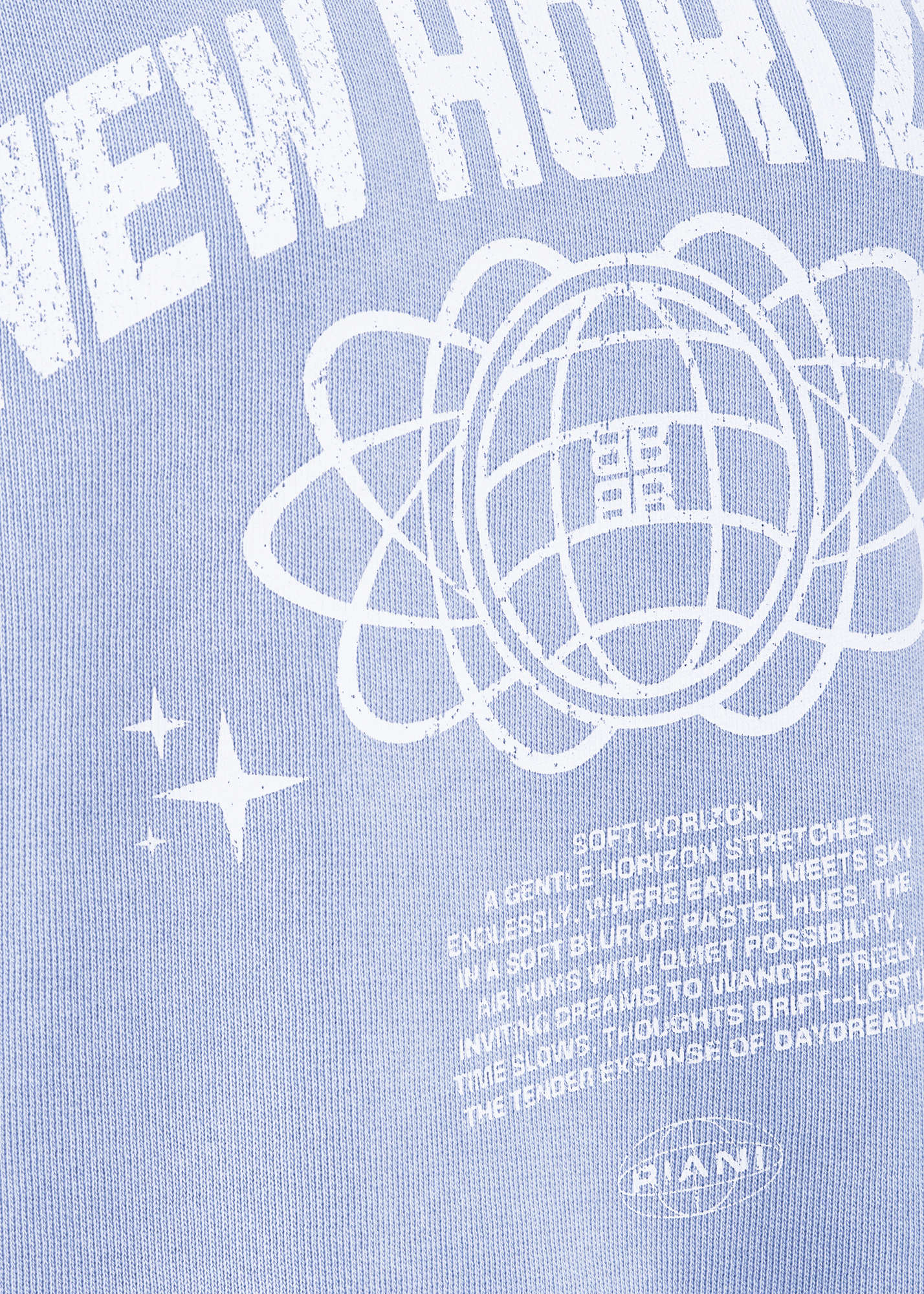 Jersey sweat shirt