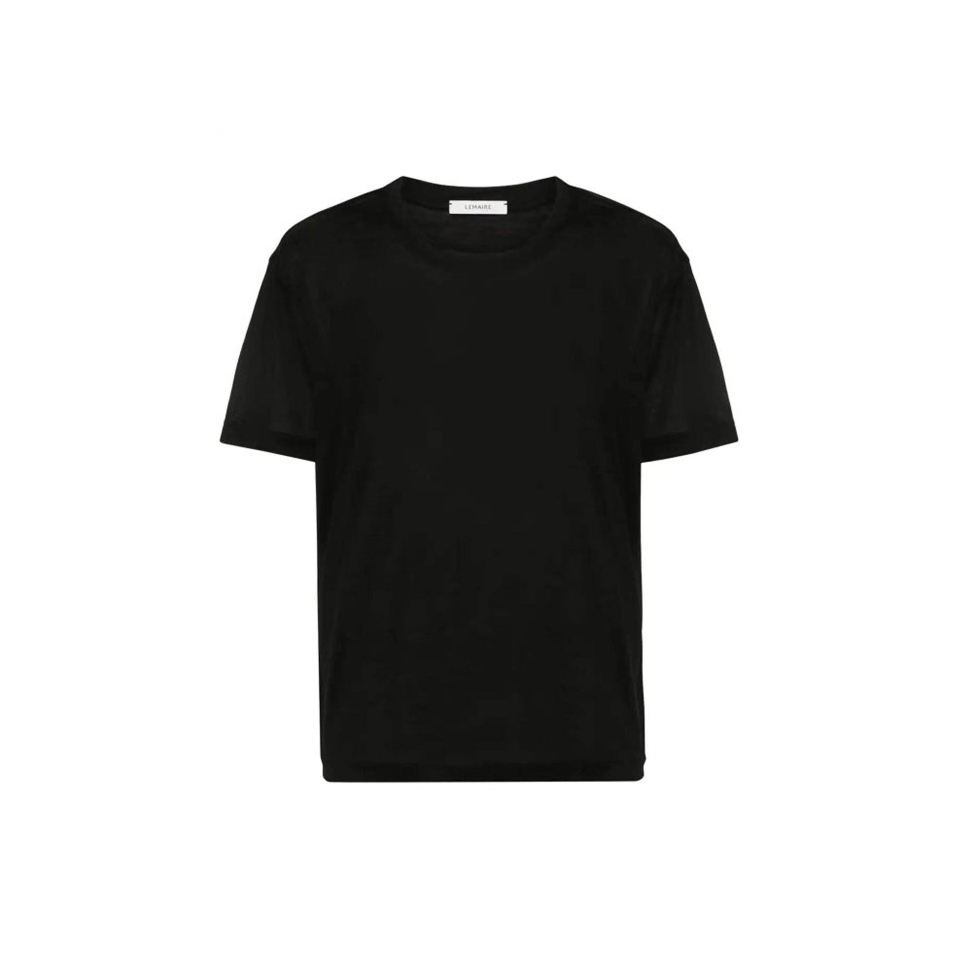 Lemaire-CERCARE ?? DIFETTO Lemaire Cotton T-Shirt-WOMEN CLOTHING-Black-Deal-Outlet-by-ARCHIVIST