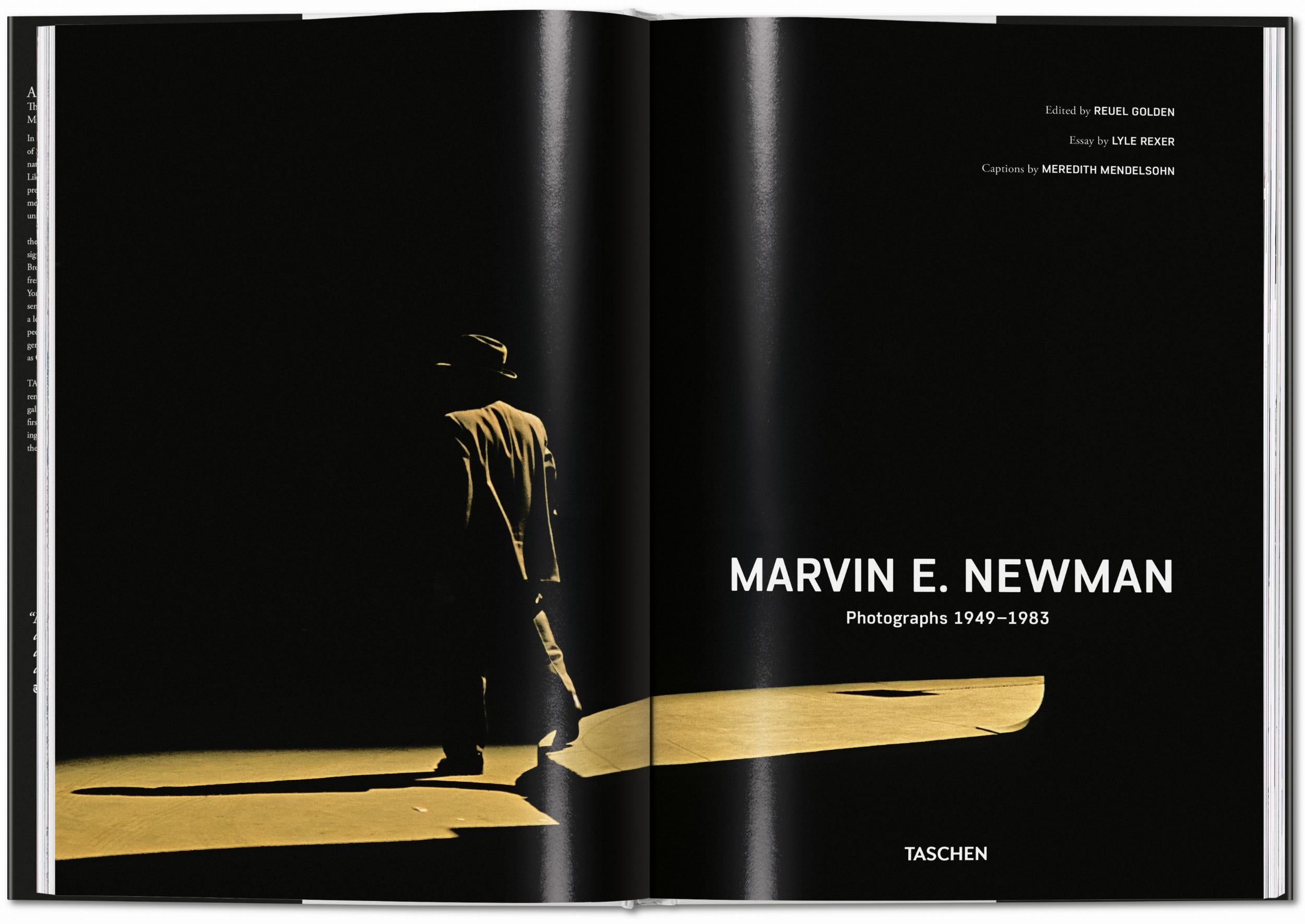 Taschen-Marvin E. Newman. Photographs 1949–1983 (English)-Photography-Black-Deal-Outlet-by-ARCHIVIST