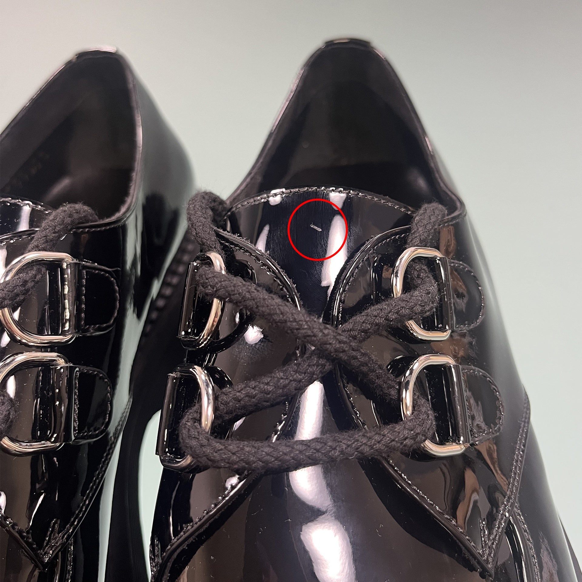 Saint Laurent OUTLET | Saint Laurent Teddy Leather Derbies im SALE