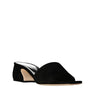 Sergio Rossi-Sergio Rossi Leather Sandals-WOMEN SHOES-Black-Deal-Outlet-by-ARCHIVIST