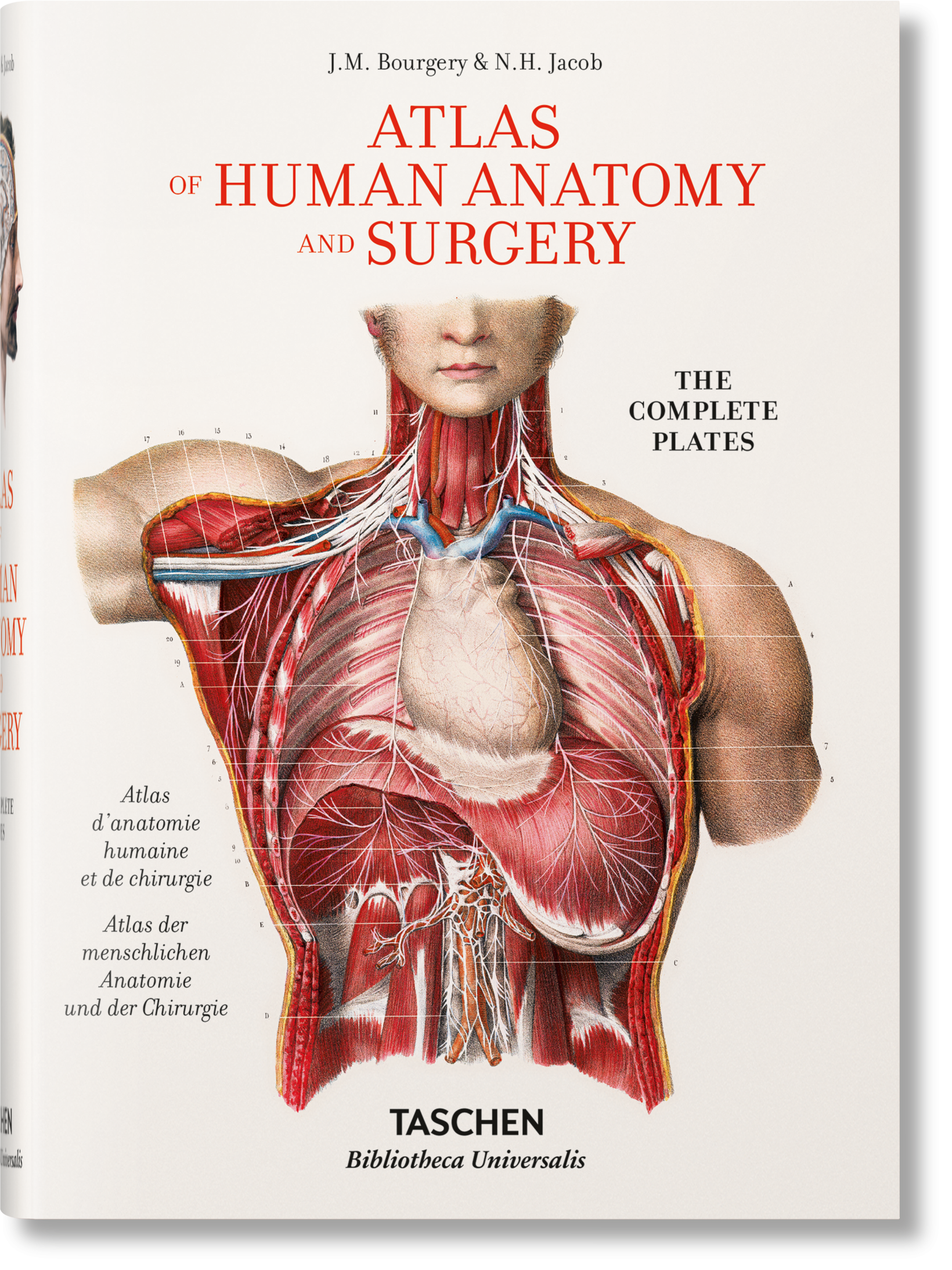 Taschen-Bourgery. Atlas de anatomía humana y cirugía (Spanish, Italian, Portuguese)-Classics-Black-Deal-Outlet-by-ARCHIVIST