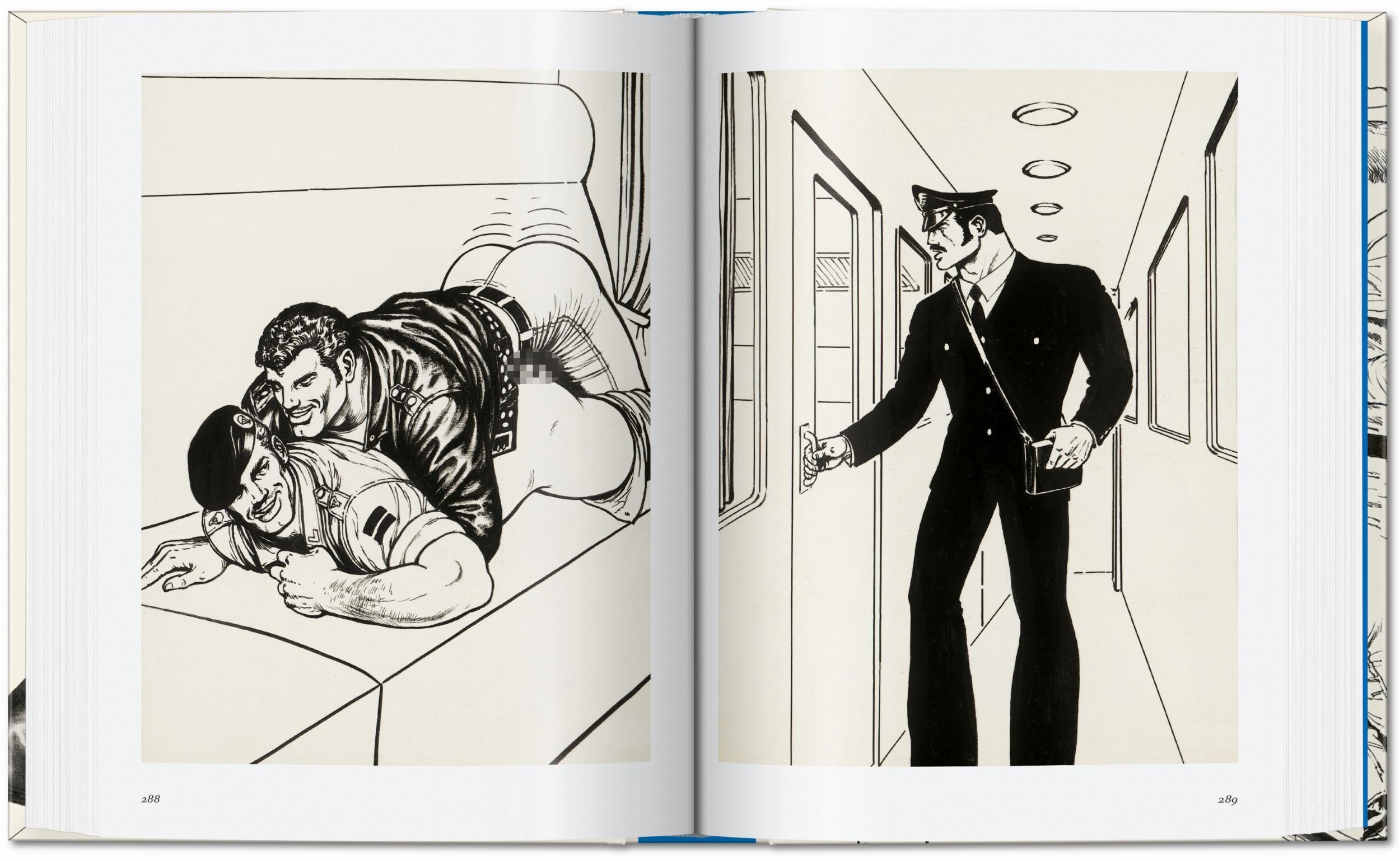 Taschen-Tom of Finland. The Complete Kake Comics. 45th Ed. (German, French, English)-Sexy Books-Black-Deal-Outlet-by-ARCHIVIST