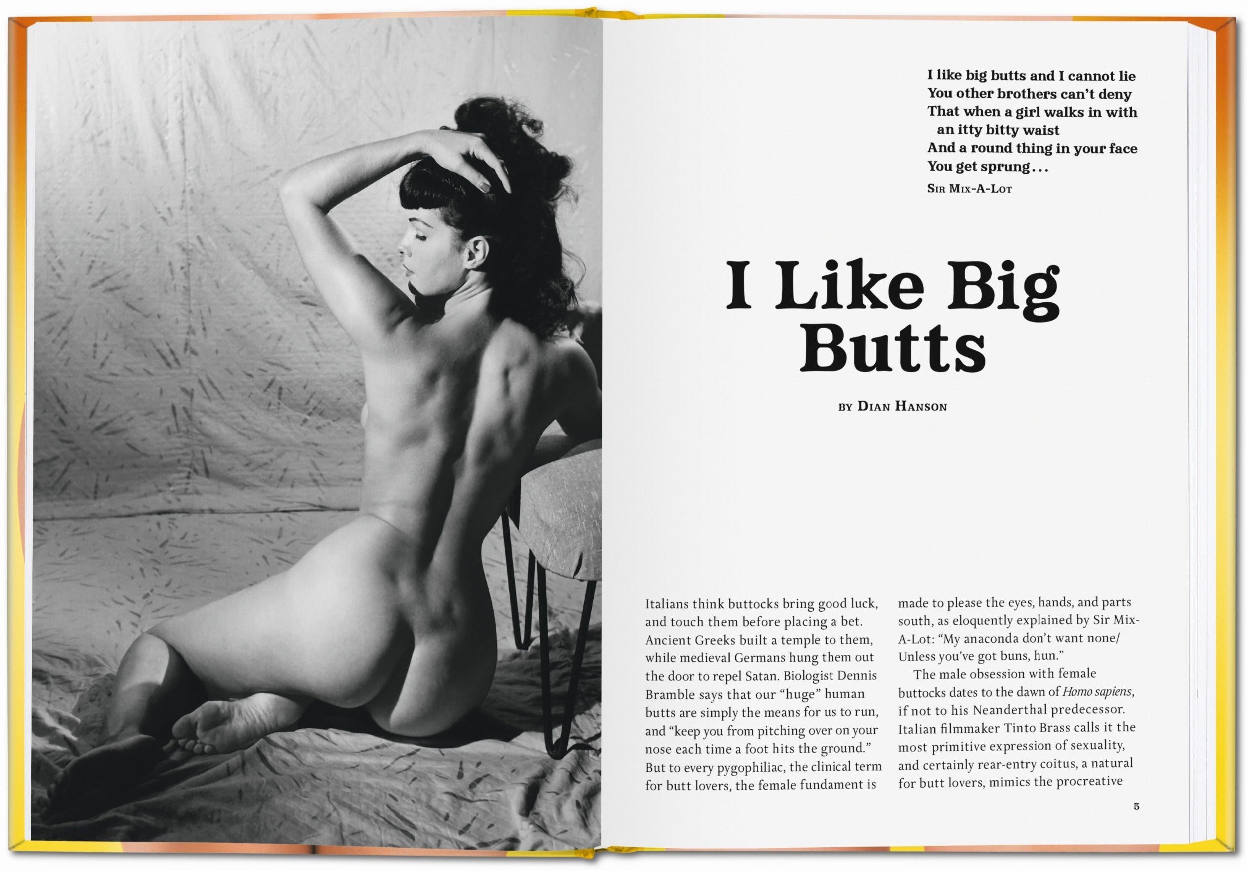 Taschen-The Little Big Butt Book (German, French, English)-Sexy Books-Black-Deal-Outlet-by-ARCHIVIST