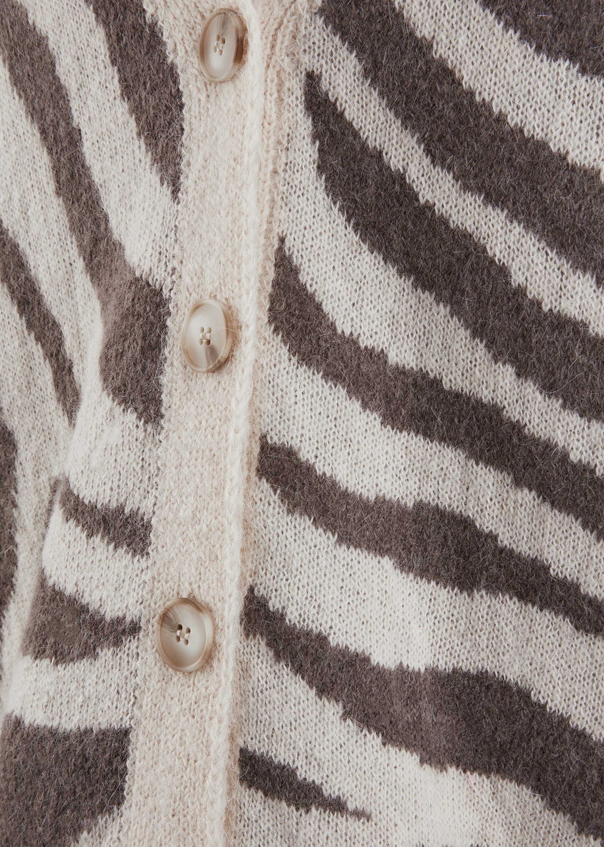 Strickjacke/-mantel