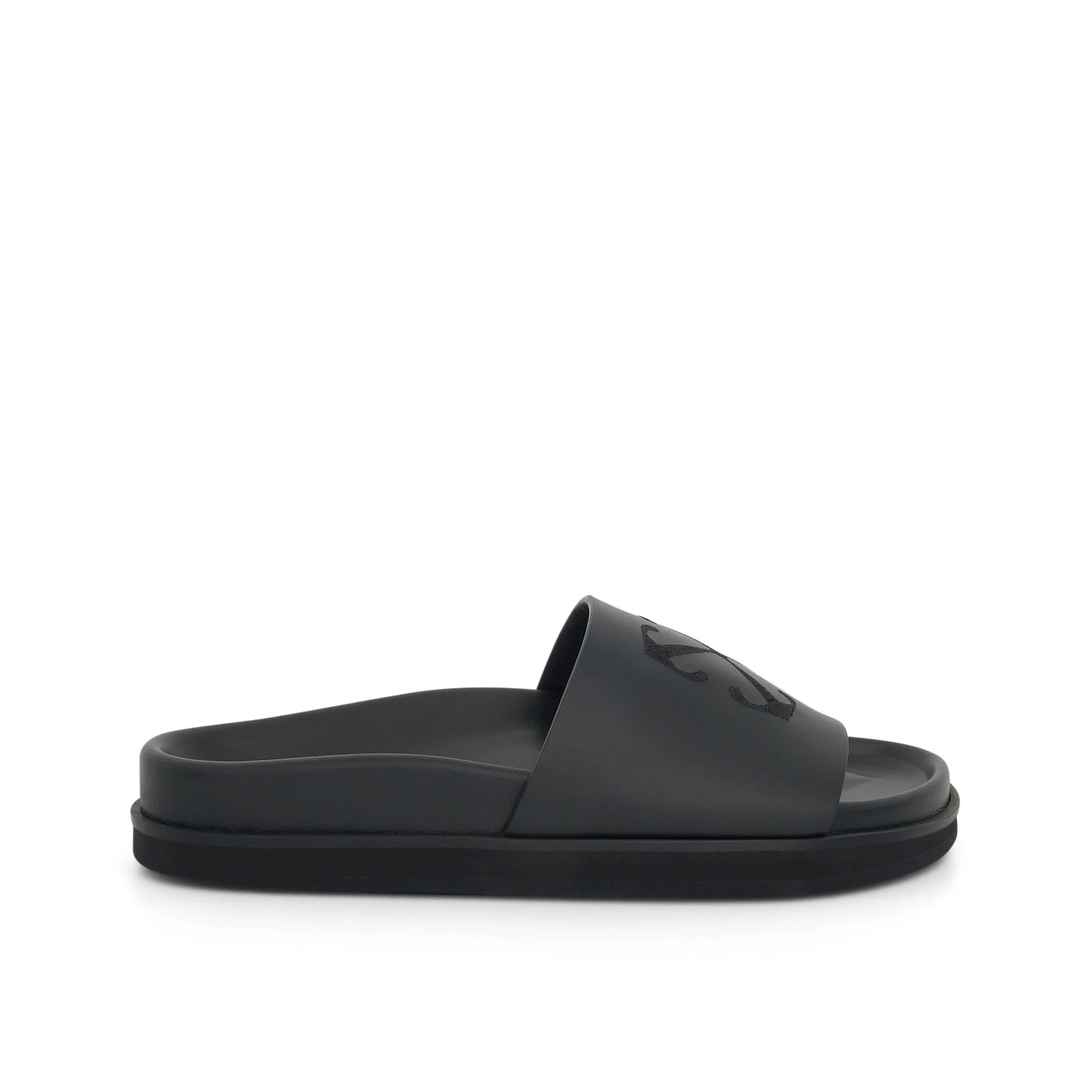 Off White-Off White Cloud Arrow Slippers-MEN SHOES-Black-Deal-Outlet-by-ARCHIVIST