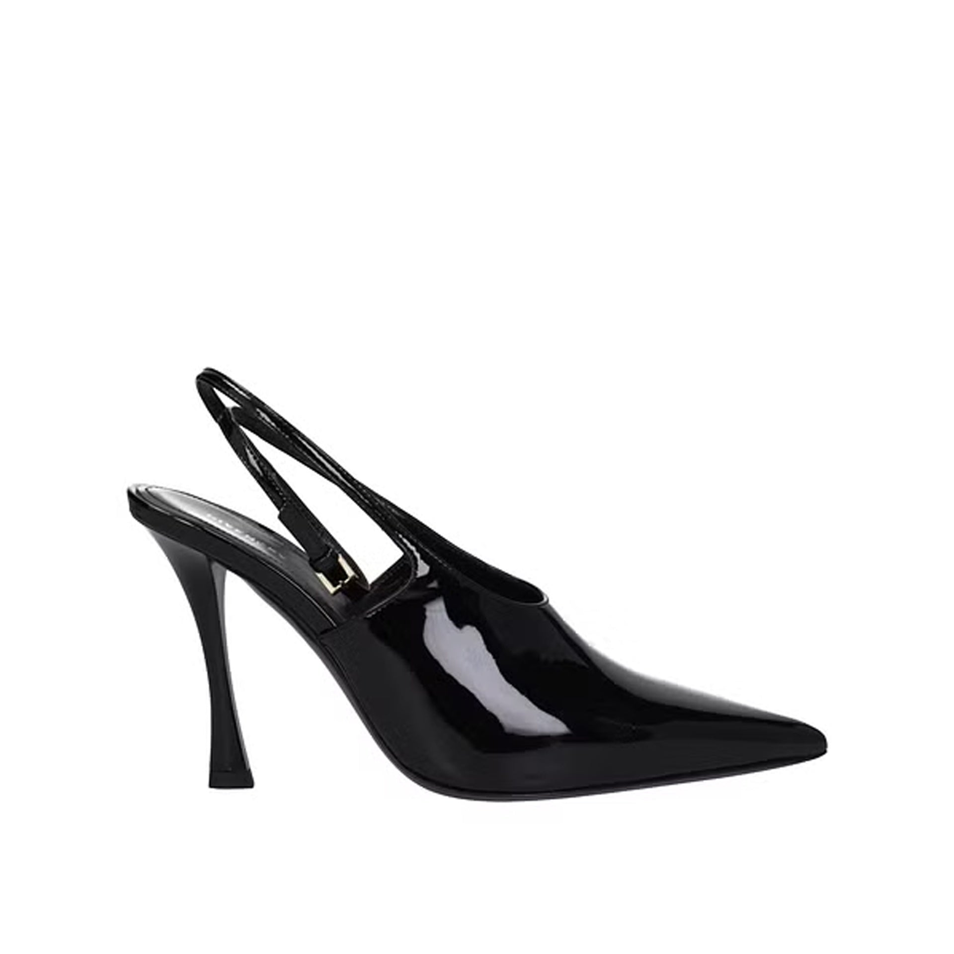 Givenchy-Givenchy Leather Slingback Pumps-WOMEN SHOES-Black-Deal-Outlet-by-ARCHIVIST