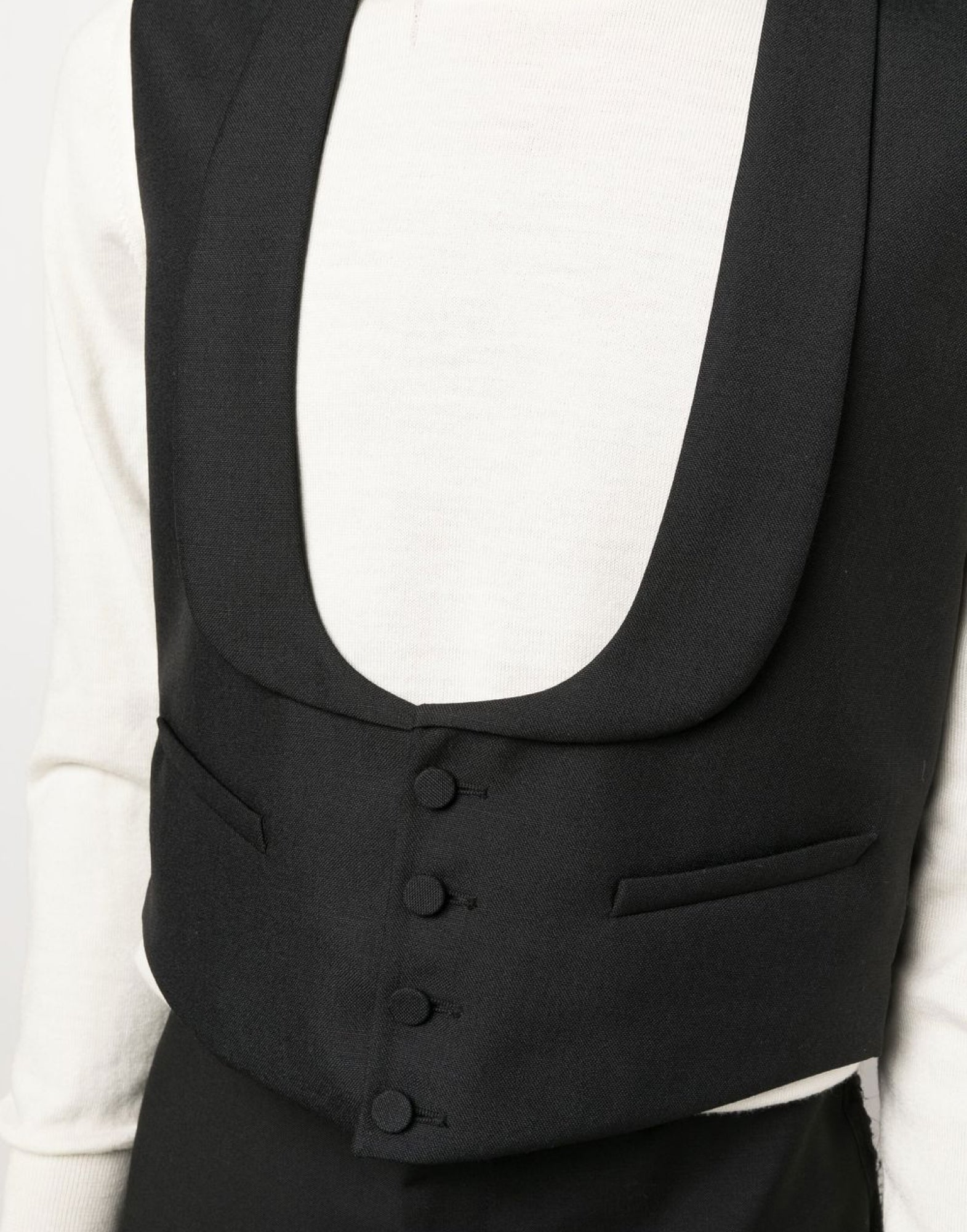 Gucci-OUTLET-SALE-Wool Formal Vest Gilet-ARCHIVIST