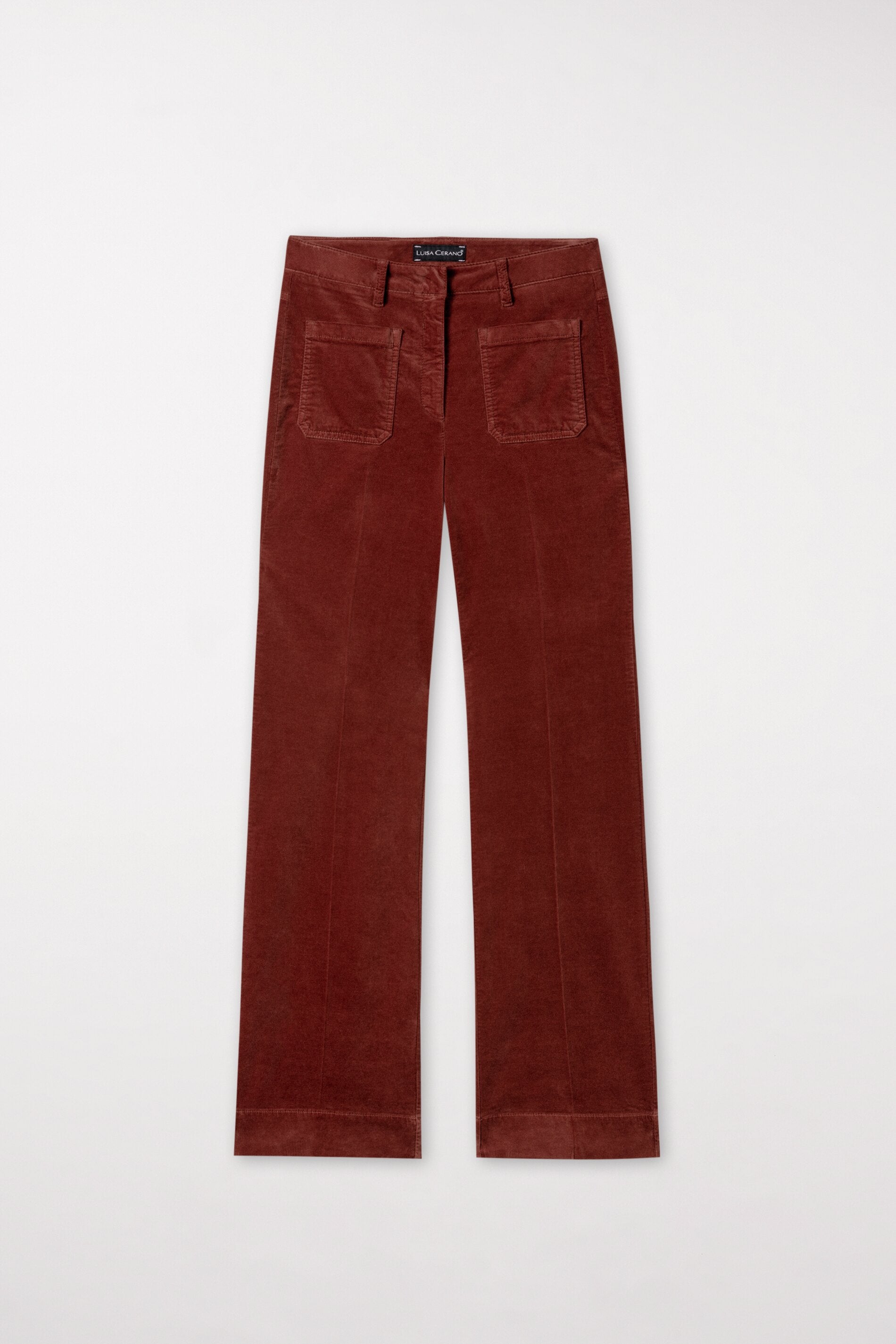 Flared-Velvet-Denim