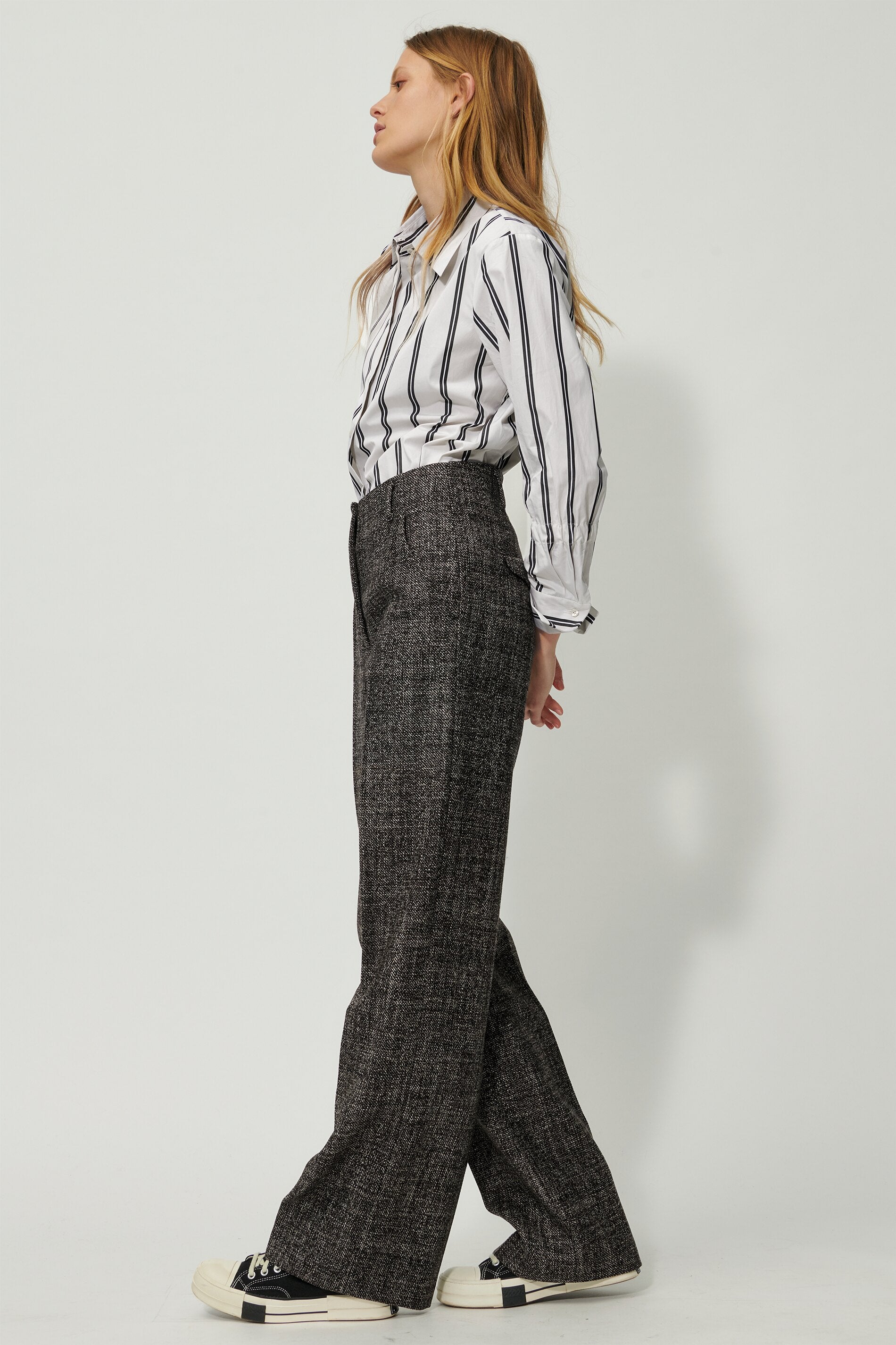 Tweed-Wideleg-Pants-Hosen-Luisa Cerano-IM-SALE-ARCHIVIST