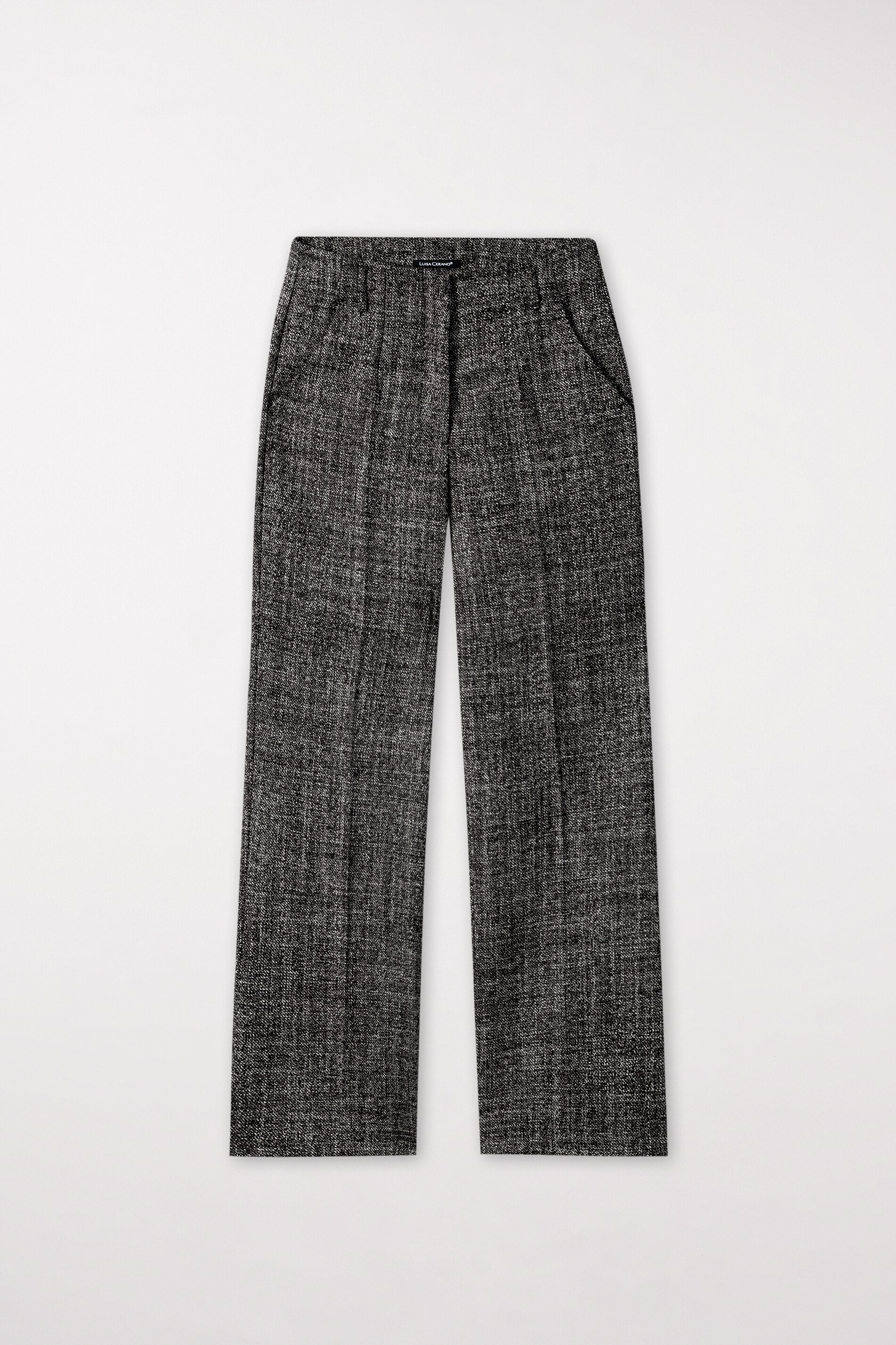 Tweed-Wideleg-Pants-Hosen-Luisa Cerano-IM-SALE-ARCHIVIST