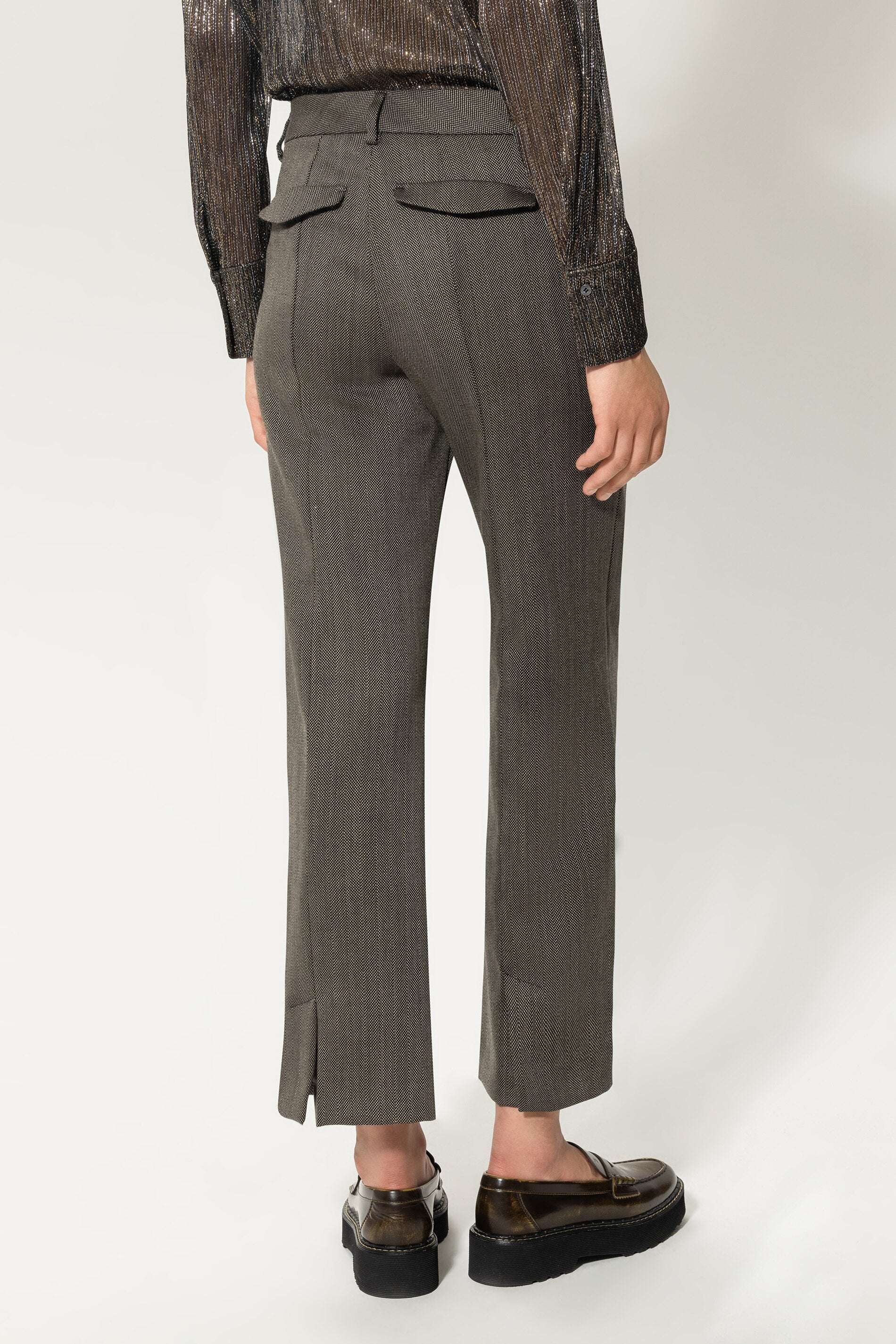 Tweed-Babyflare-Pants-Hosen-Luisa Cerano-IM-SALE-ARCHIVIST