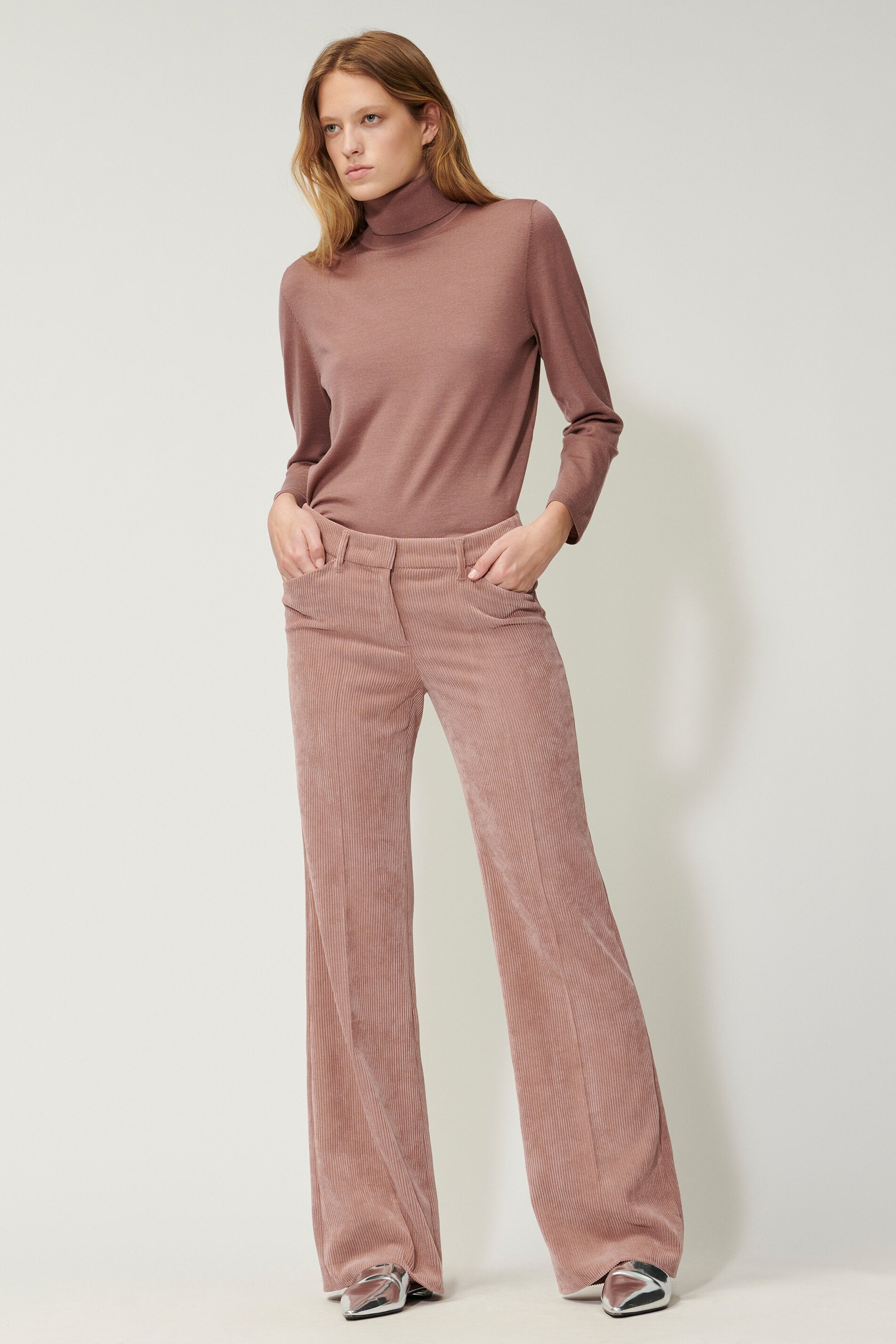 Cord-Bootcut-Pants-Hosen-Luisa Cerano-IM-SALE-ARCHIVIST