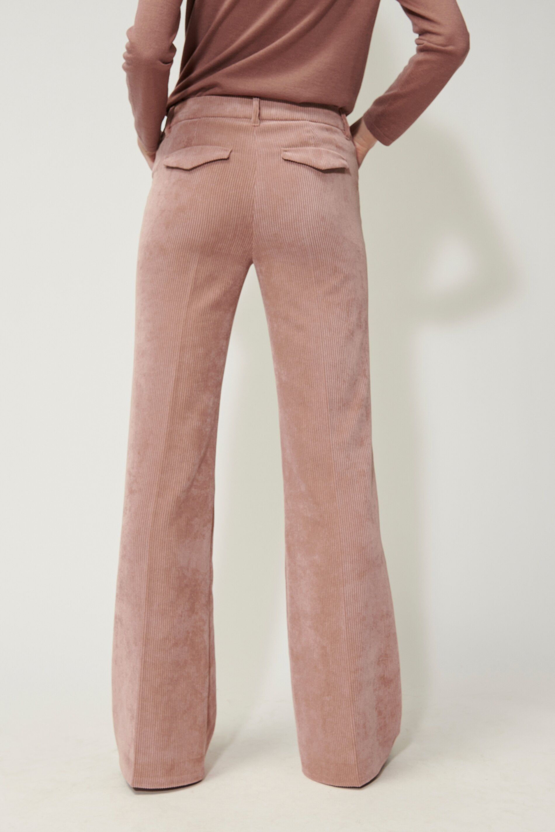 Cord-Bootcut-Pants-Hosen-Luisa Cerano-IM-SALE-ARCHIVIST