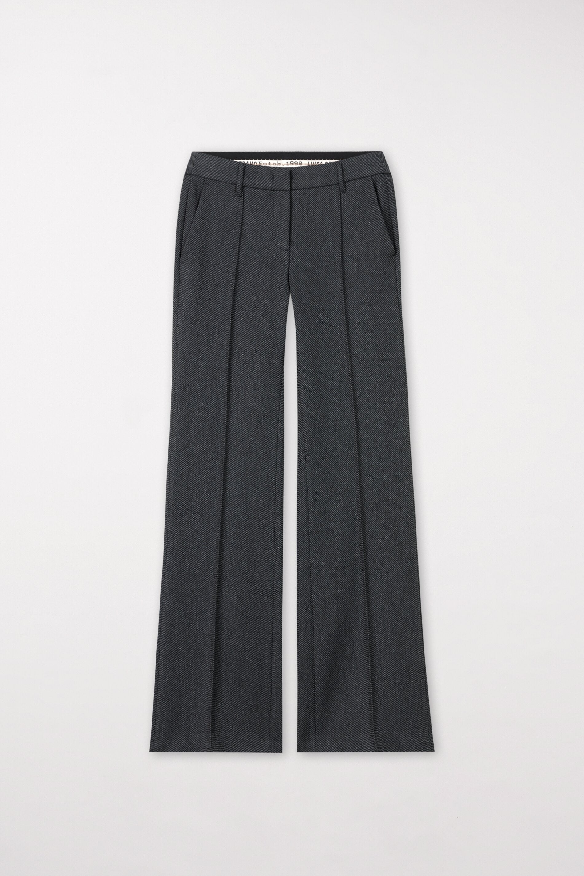 Gabardine-Flare-Pants-Hosen-Luisa Cerano-IM-SALE-ARCHIVIST