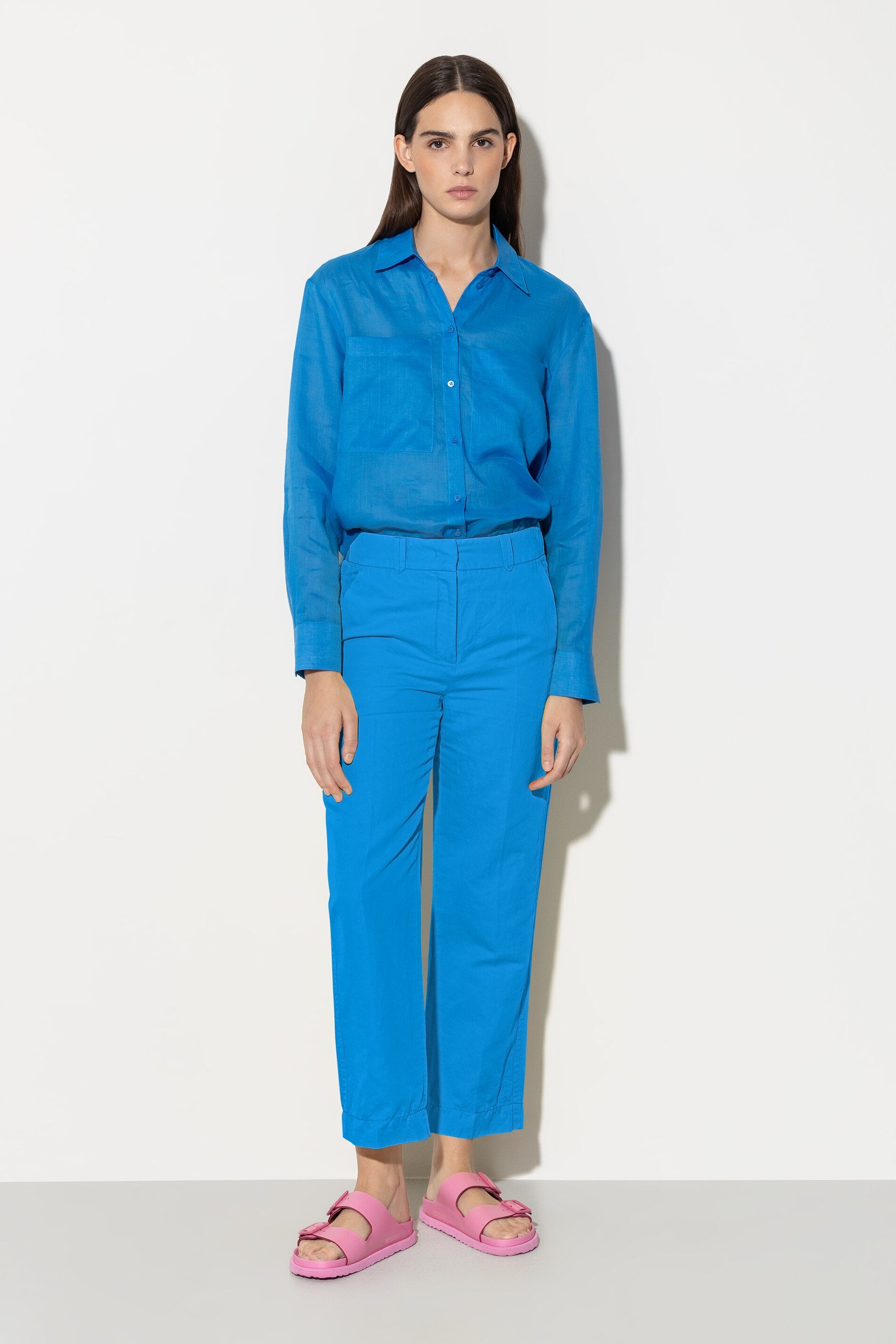 Chino-Pants aus Baumwolle