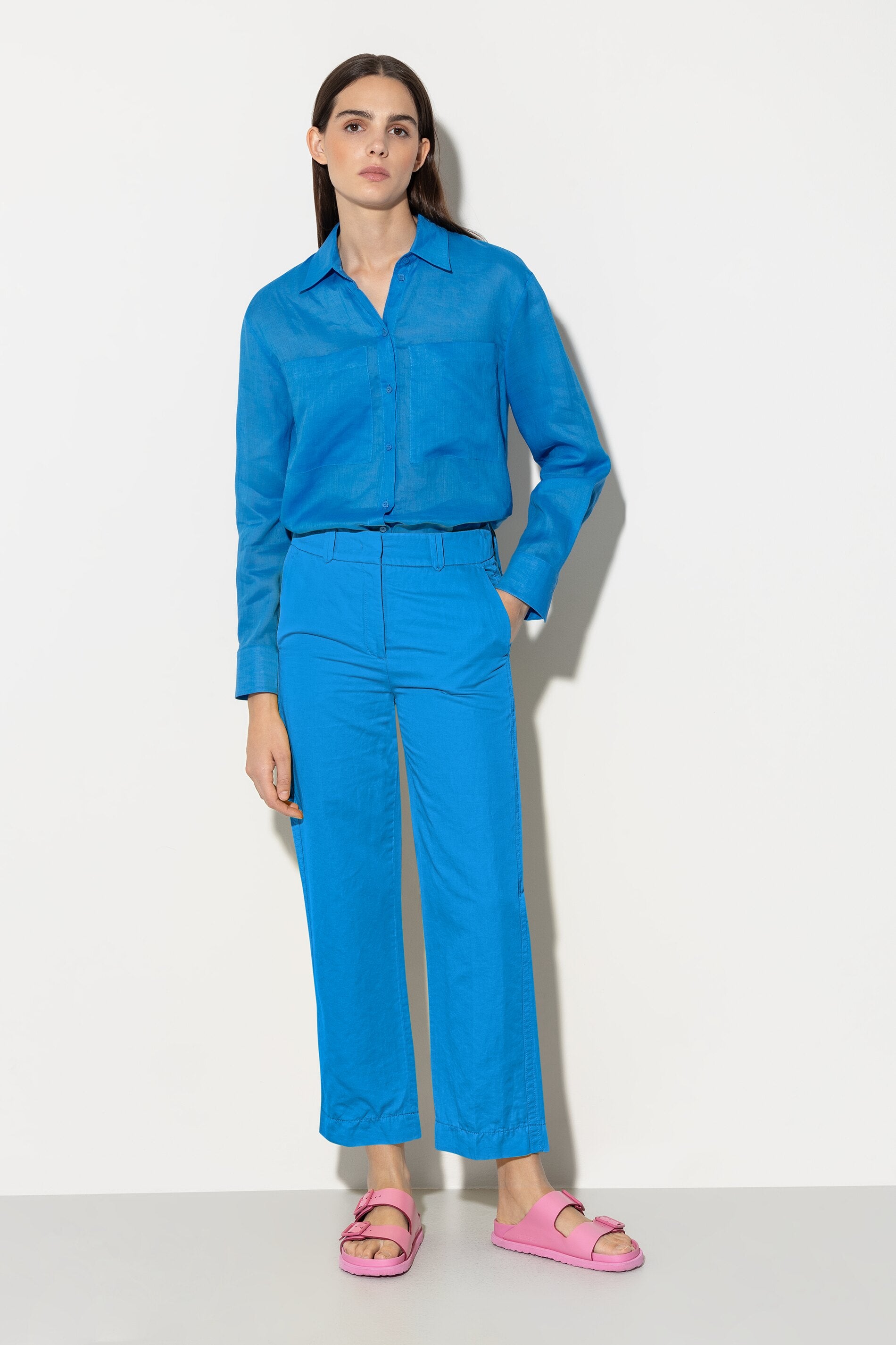 Chino-Pants aus Baumwolle