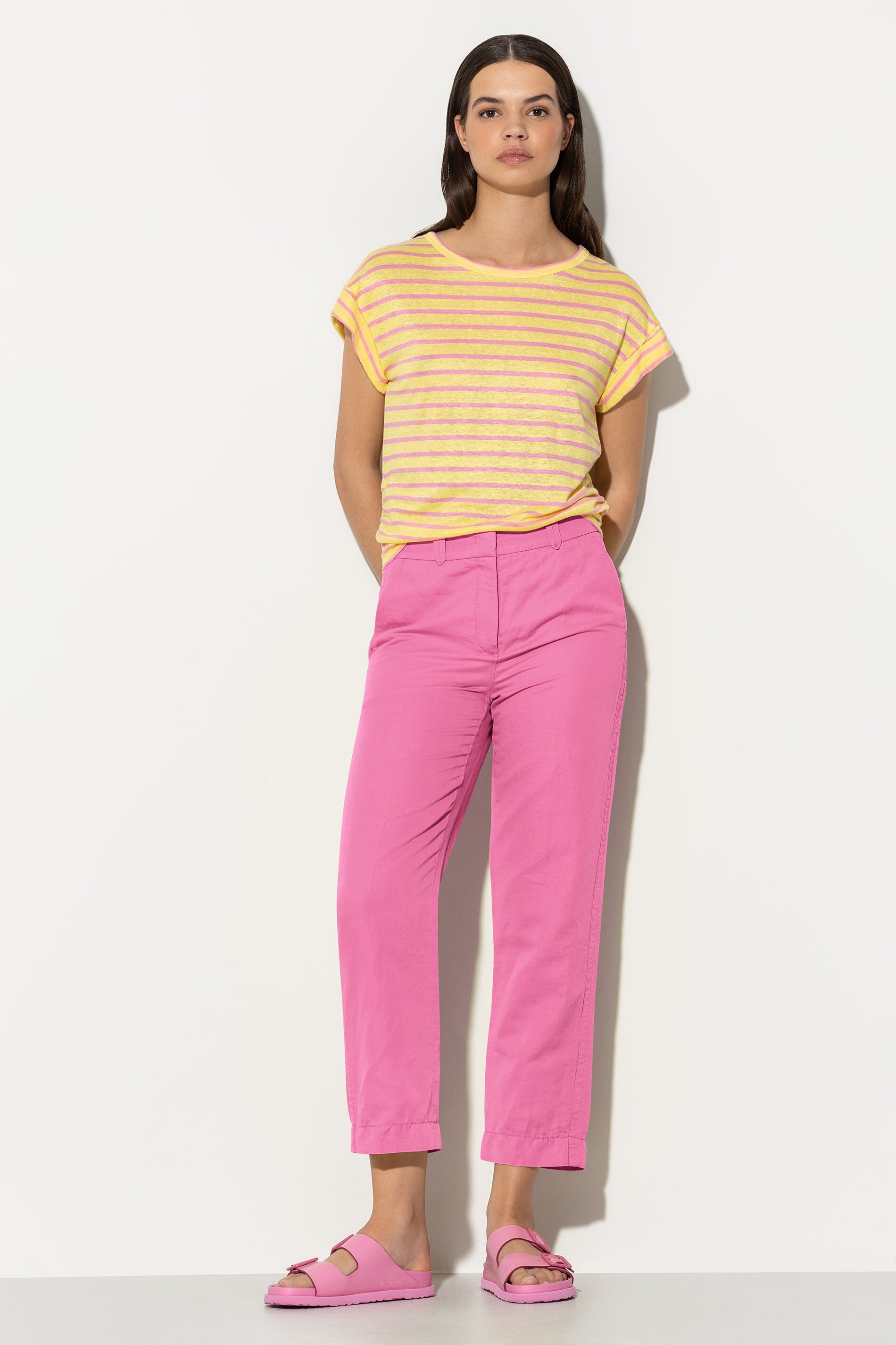 Chino-Pants aus Baumwolle