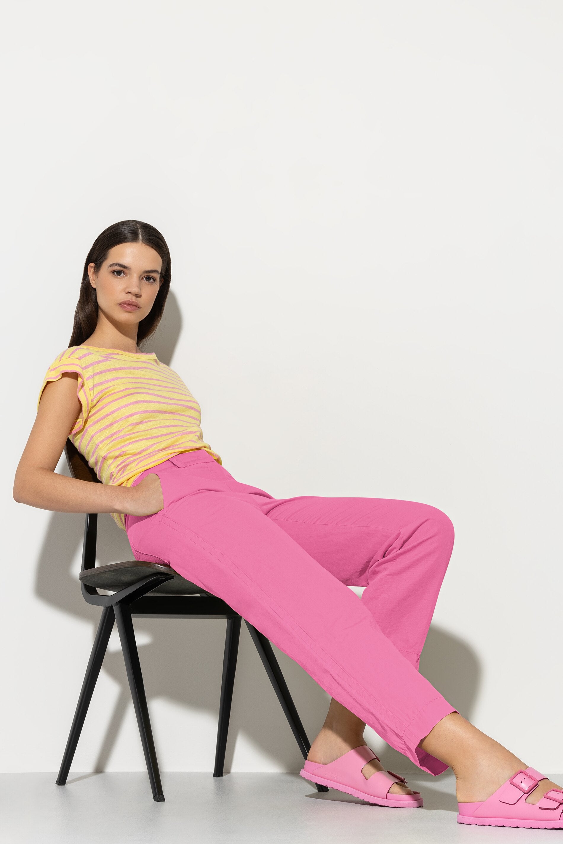 Chino-Pants aus Baumwolle