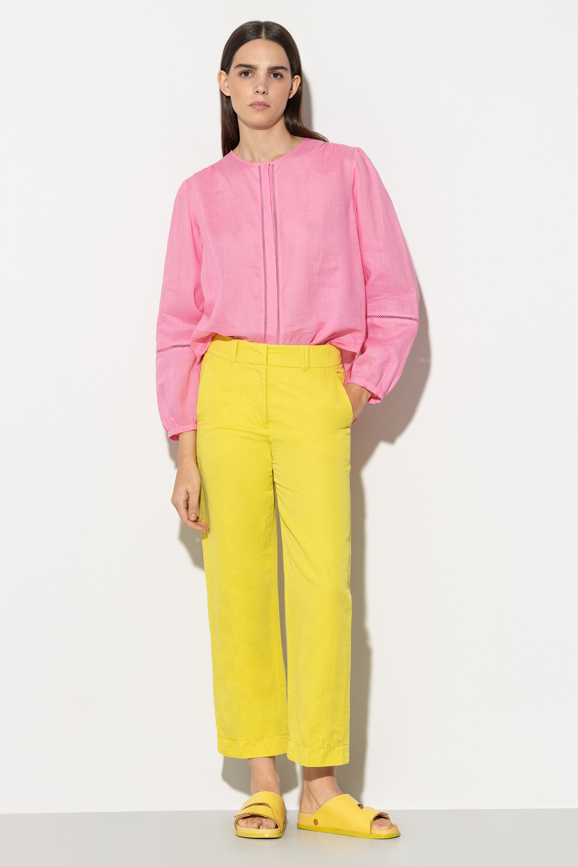 Chino-Pants aus Baumwolle