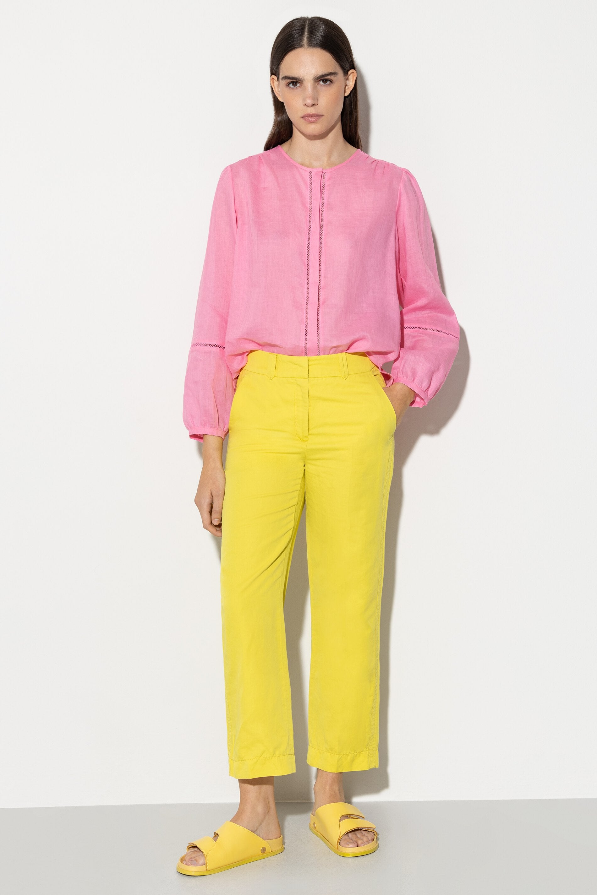 Chino-Pants aus Baumwolle