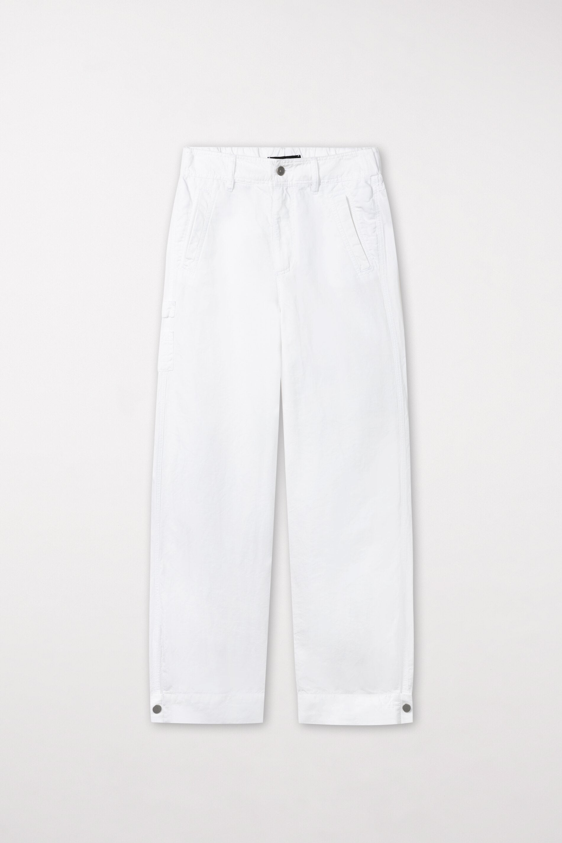 Cargo-Pants aus Leinen-Mix