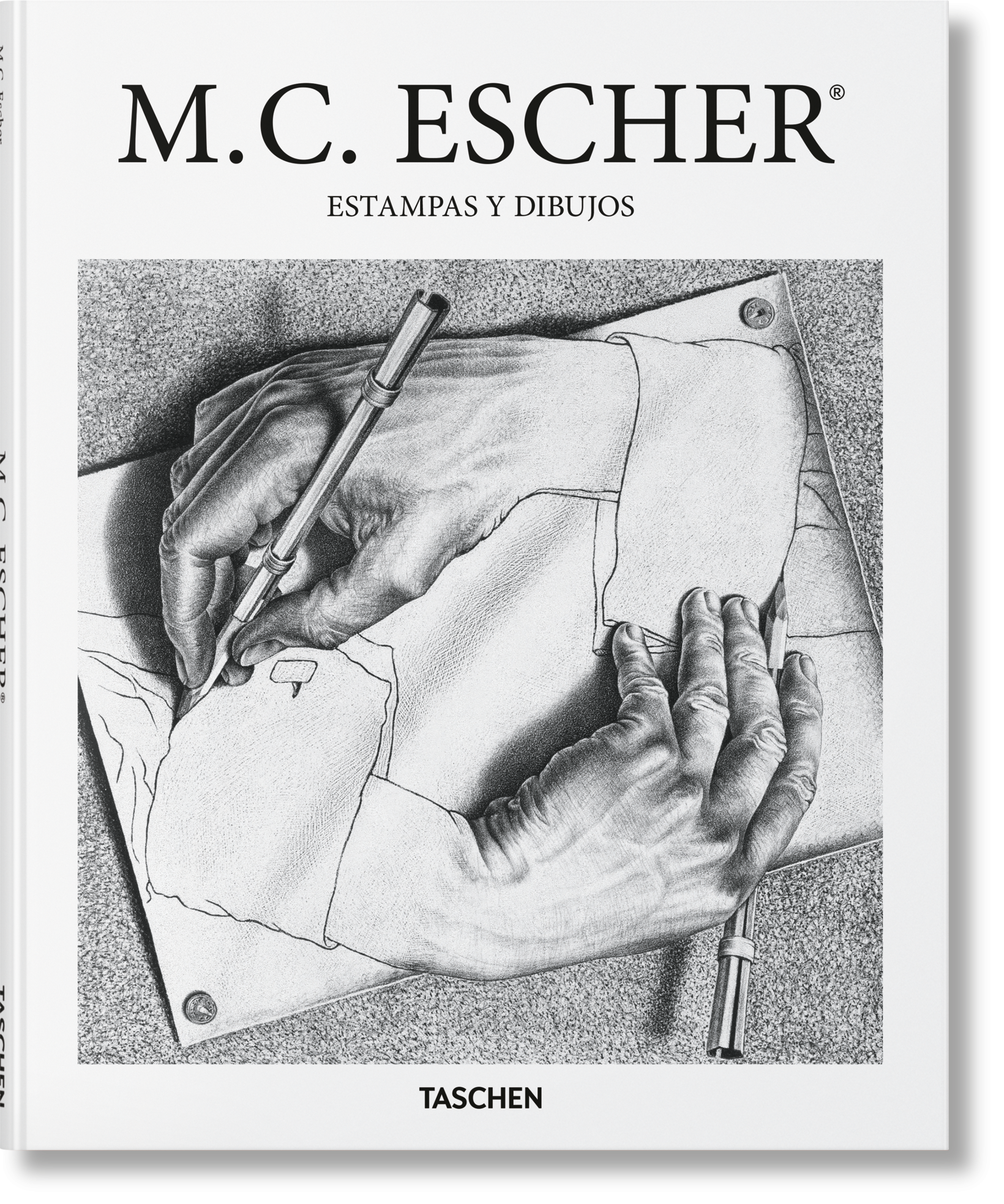 Taschen-M.C. Escher. Estampas y dibujos (Spanish)-Art-Black-Deal-Outlet-by-ARCHIVIST