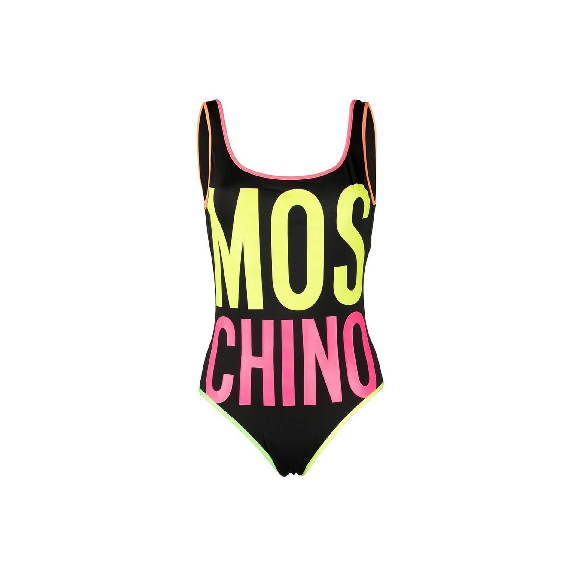 Moschino Swim-Moschino Swim One-Piece Swimsuit-WOMEN CLOTHING-Black-Deal-Outlet-by-ARCHIVIST