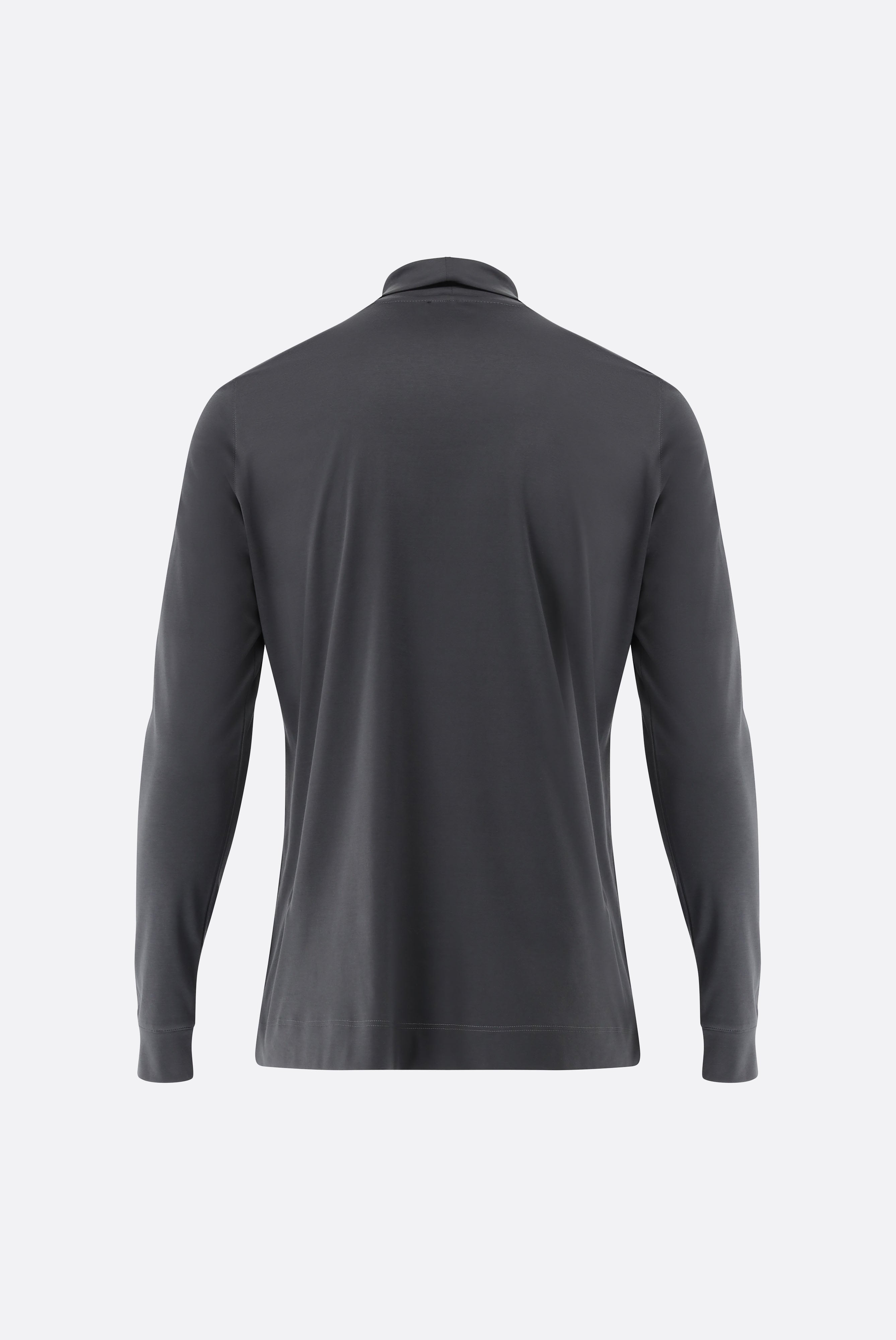 Rollkragenshirt aus Jersey