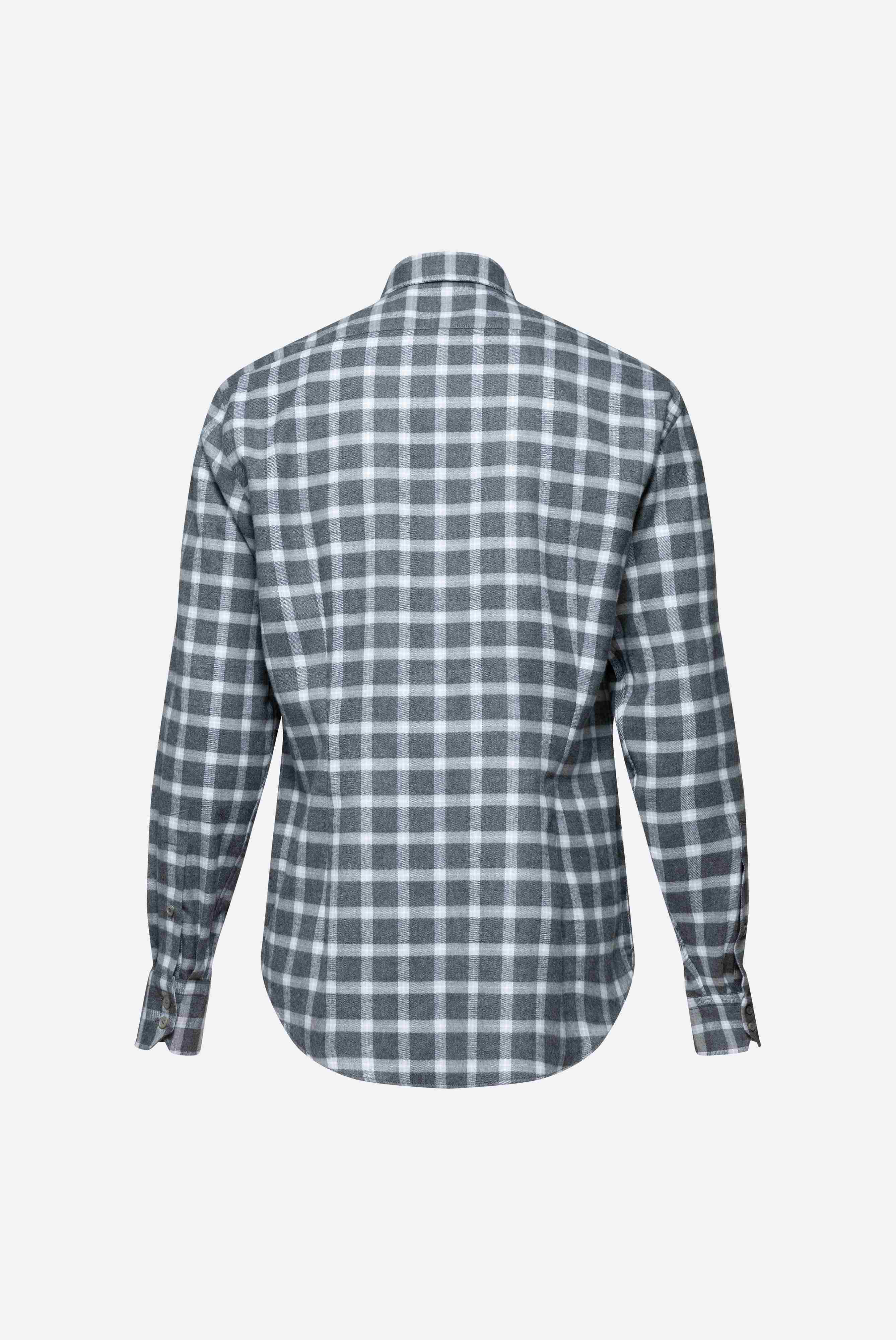 Checked flannel shirt Tailor Fit