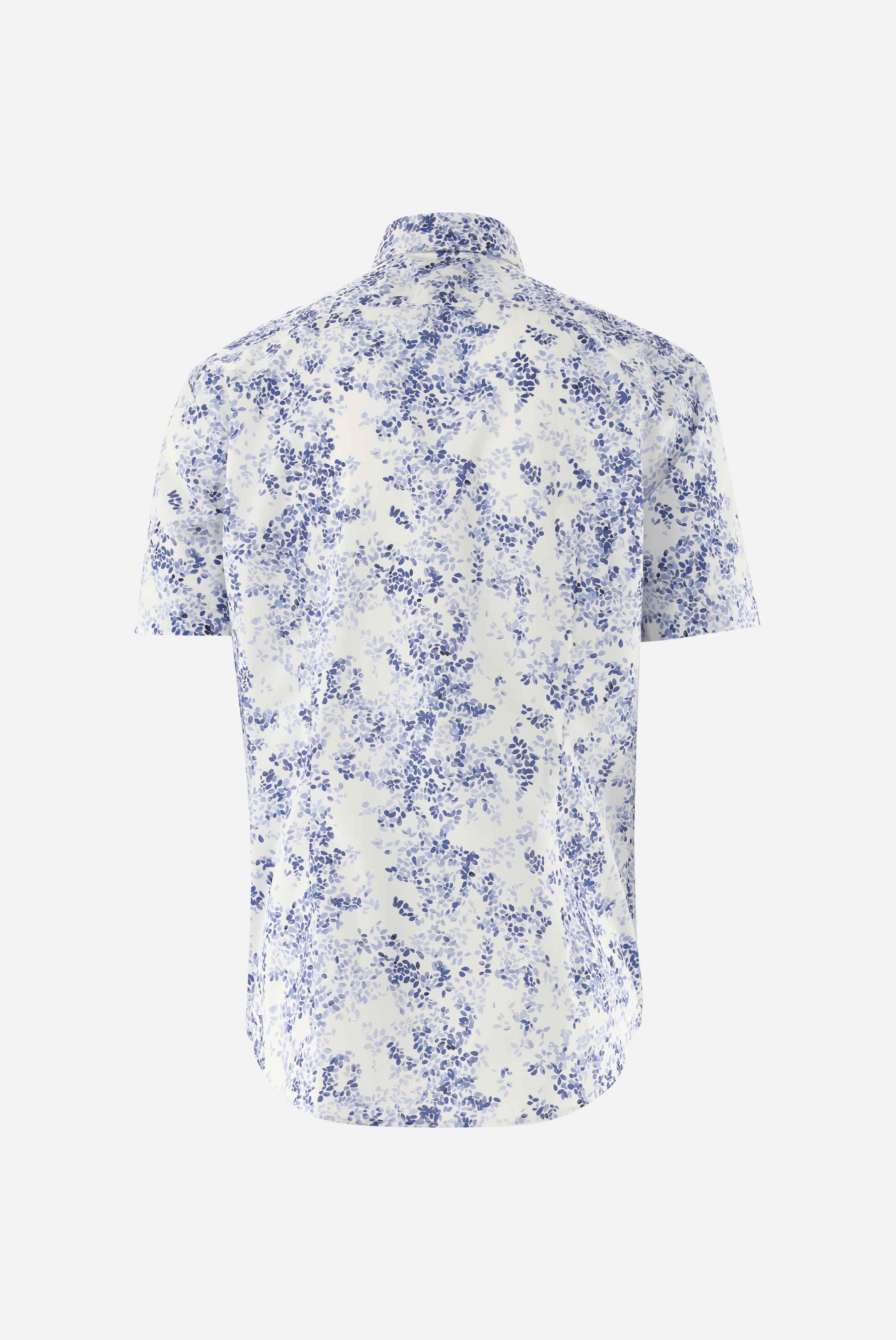 Van Laack-Popeline Hemd mit Blumen-Druck Tailor Fit-Hemden & Blusen-Black-Deal-Outlet-by-ARCHIVIST