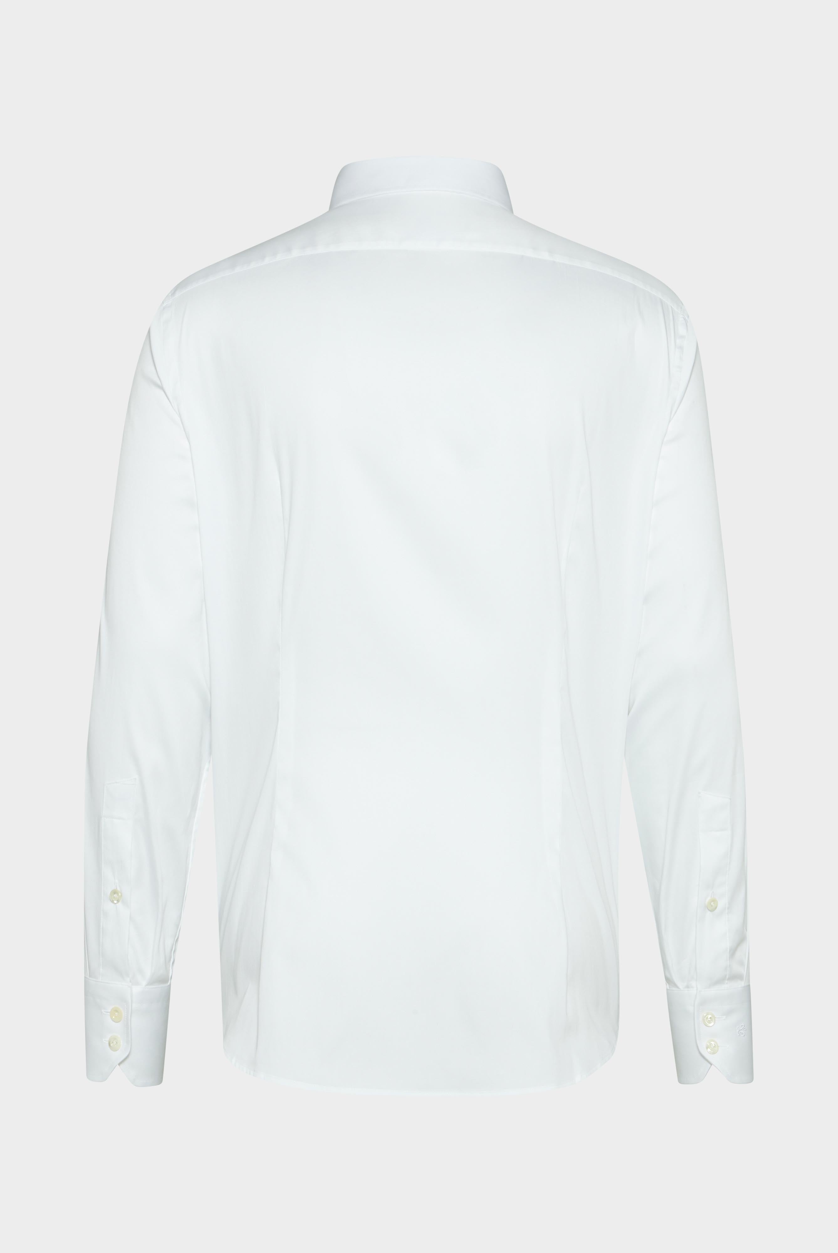 Chemise en popeline, coupe ajustée