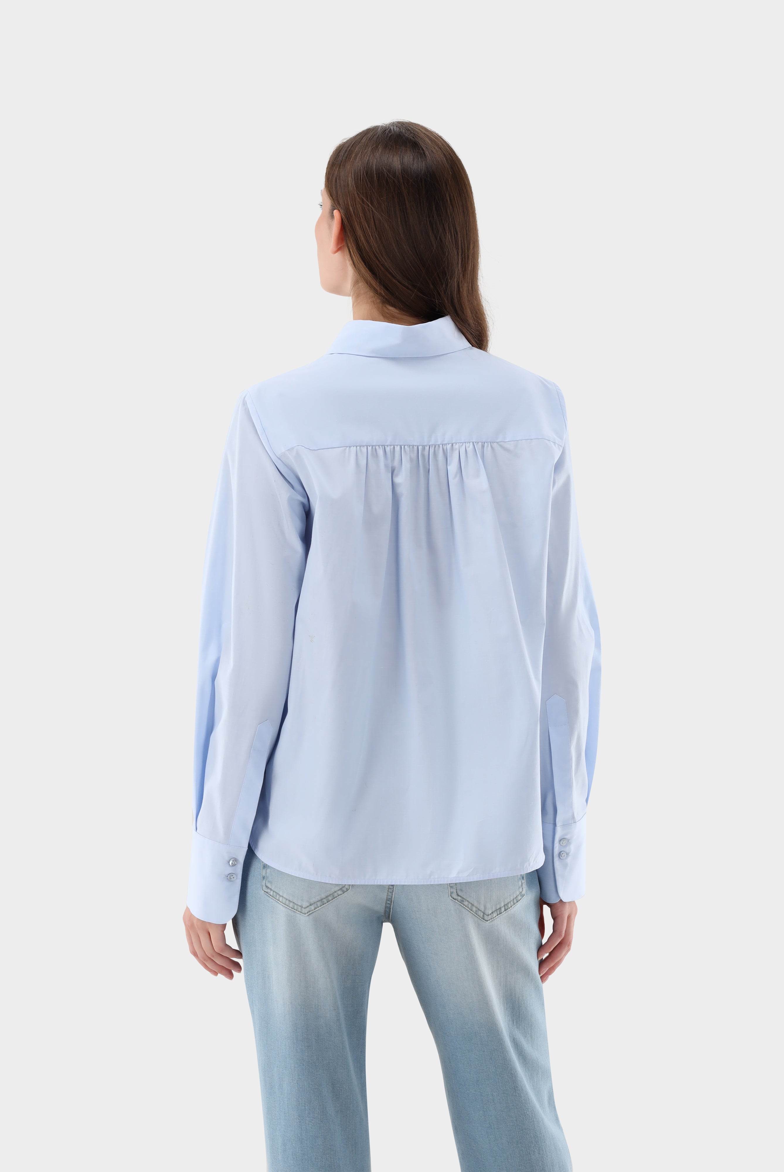 Van Laack-Lockere Cropped Bluse-Hemden & Blusen-Black-Deal-Outlet-by-ARCHIVIST