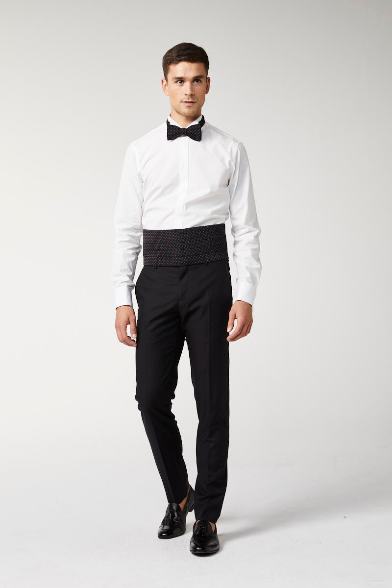 Van Laack-Abendhemd mit Kläppchen Kragen aus Baumwolle Slim Fit-Hemden & Blusen-Black-Deal-Outlet-by-ARCHIVIST