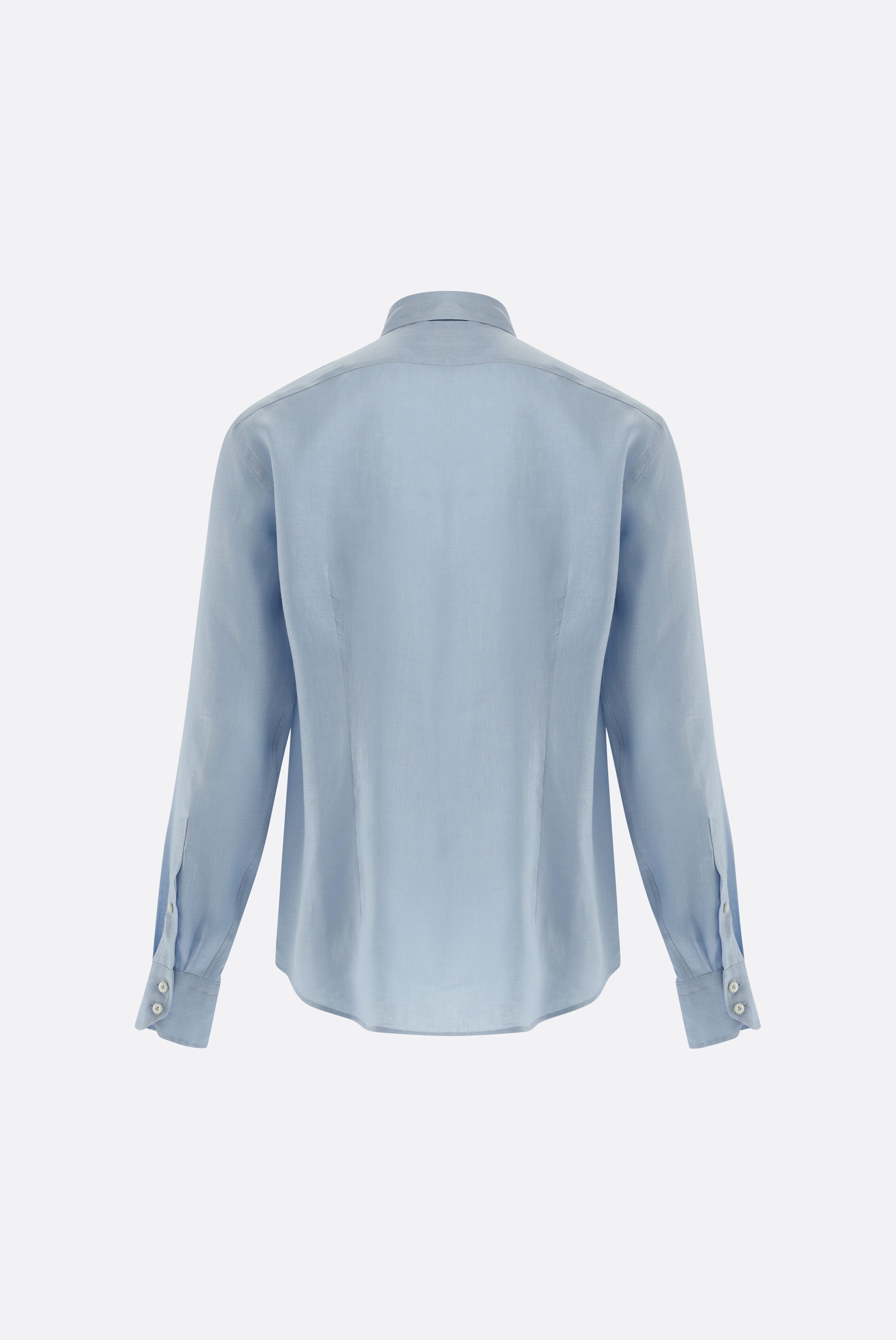 Van Laack-Leinenhemd mit Button Down Kragen Comfort Fit-Hemden & Blusen-Black-Deal-Outlet-by-ARCHIVIST