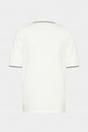 Van Laack-Strick Poloshirt aus Air Cotton mit V-Ausschnitt Offwhite-Shirts-Black-Deal-Outlet-by-ARCHIVIST