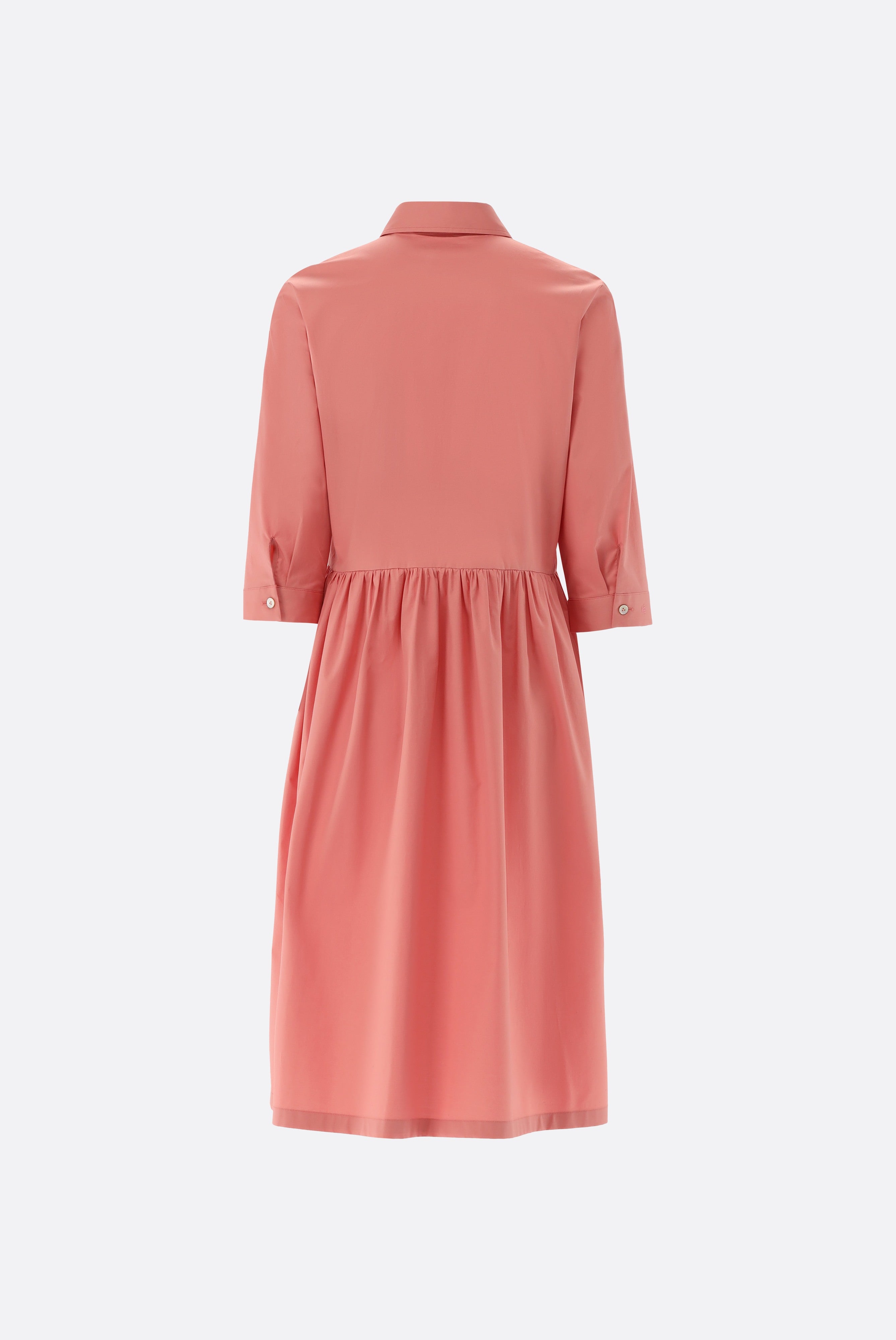 Van Laack-Midi-Hemdblusenkleid aus Baumwollstretch-Kleider & Röcke-Black-Deal-Outlet-by-ARCHIVIST